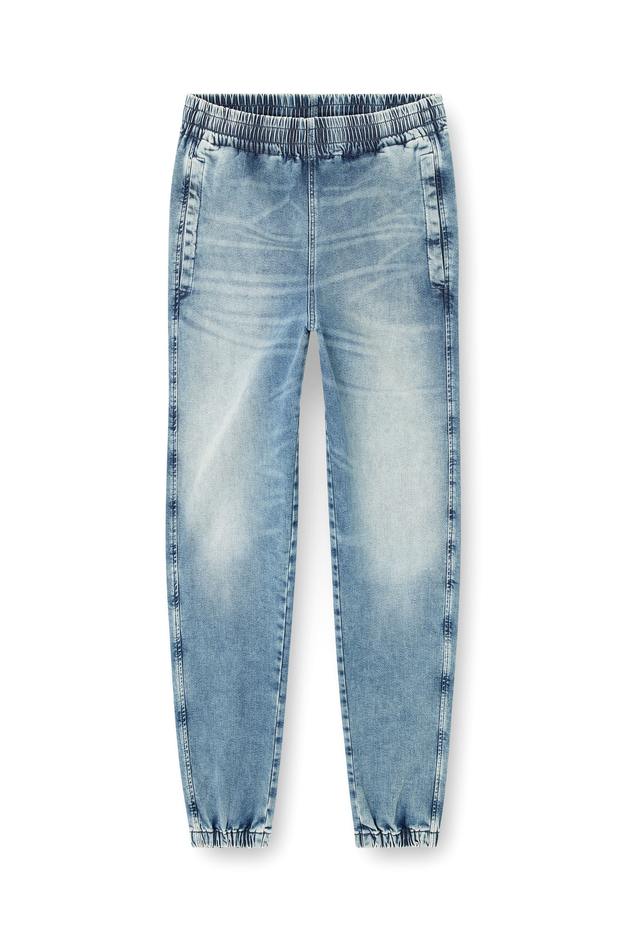 Diesel - Unisex Slim D-Labb Track denim 09M32, Hellblau - 2