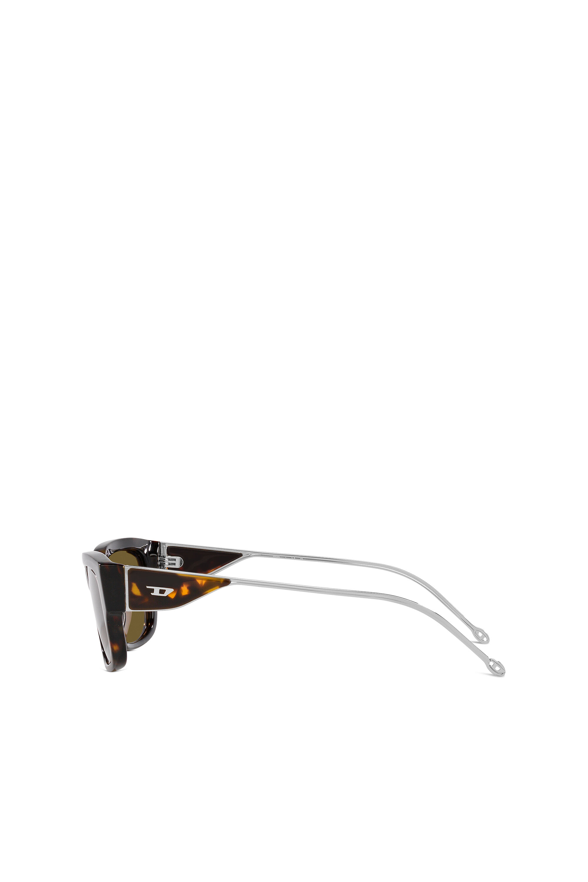 Diesel - 0DL2002 SIZE 56, Occhiali da sole rettangolari Unisex in Marrone - 5