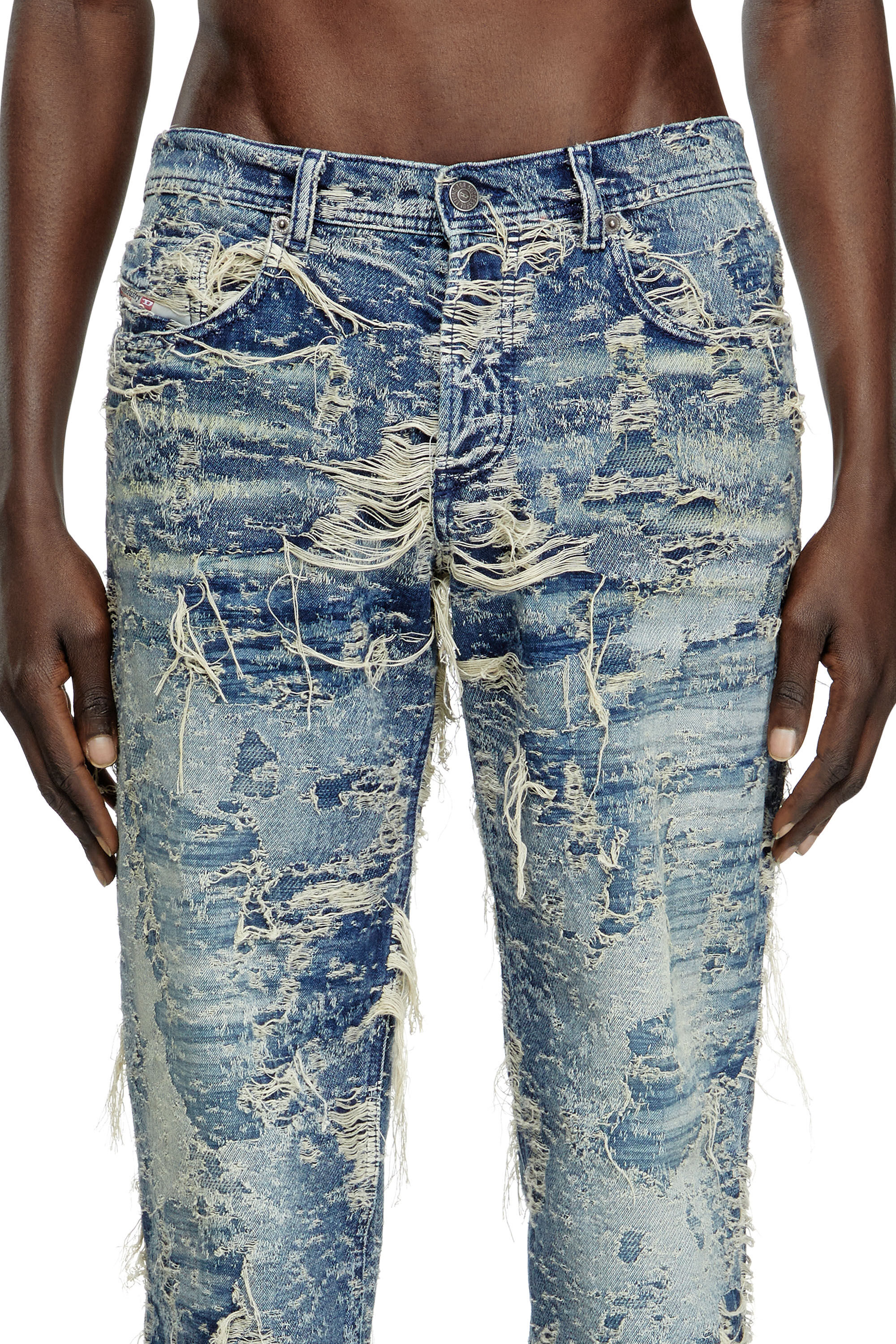 Diesel - Regular Jeans 2023 D-Finitive 09M04 Uomo, Blu medio - Image 5