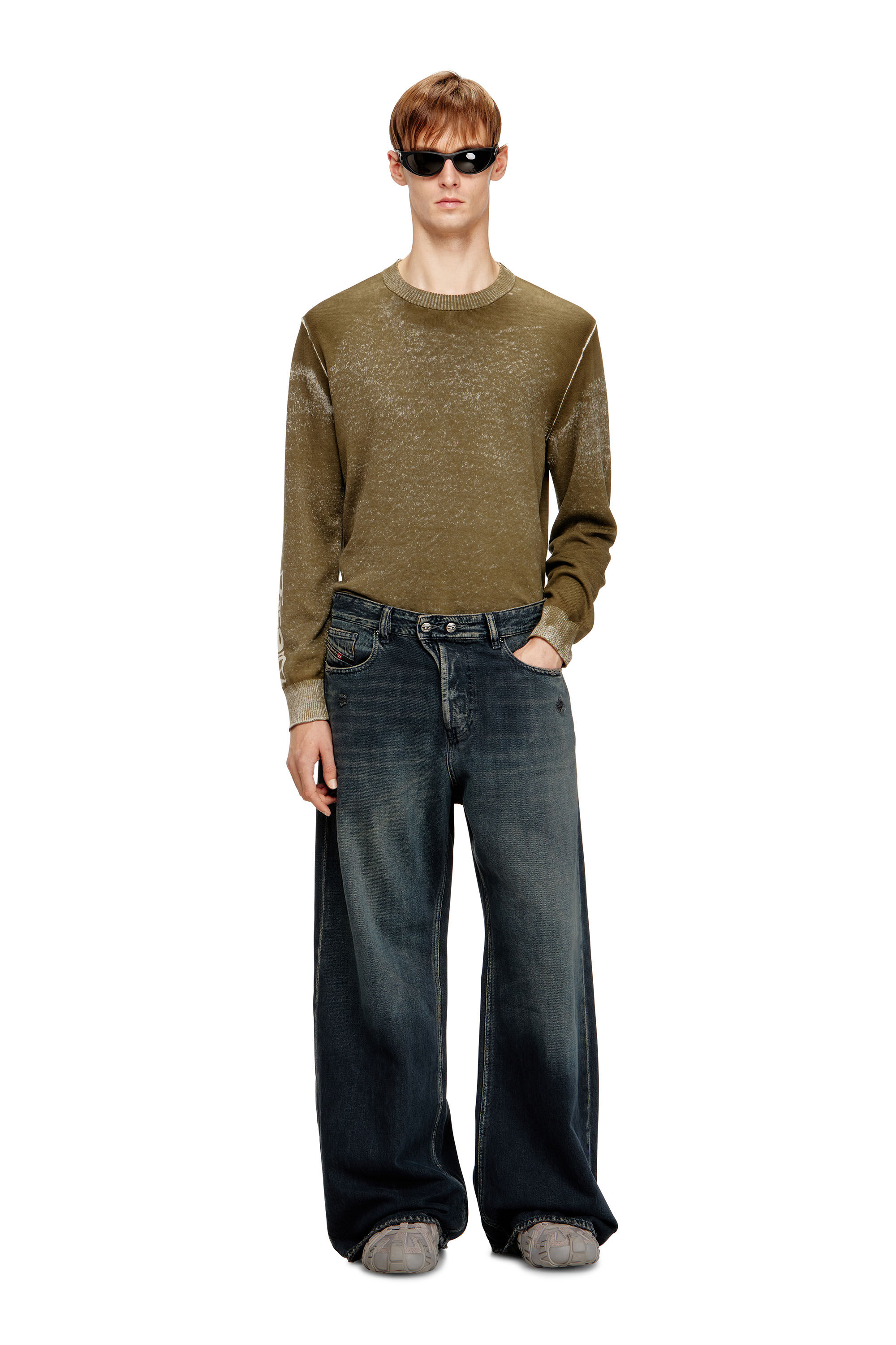 Diesel - Unisex Relaxed Jeans 1996 D-Sire 09N67, Dunkelblau - 5