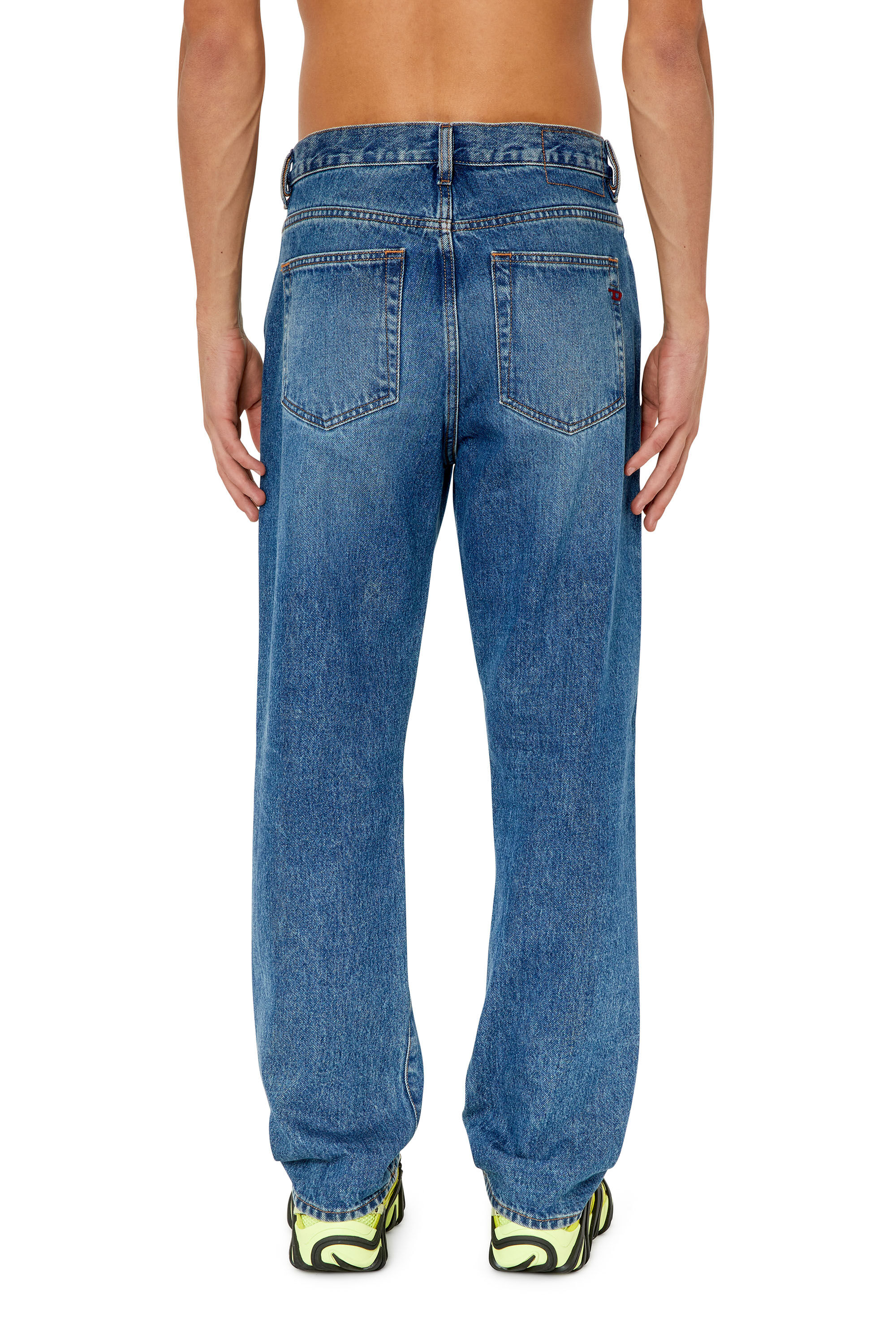 Diesel - Straight Jeans 2020 D-Viker 0GYCT, Blu medio - Image 4