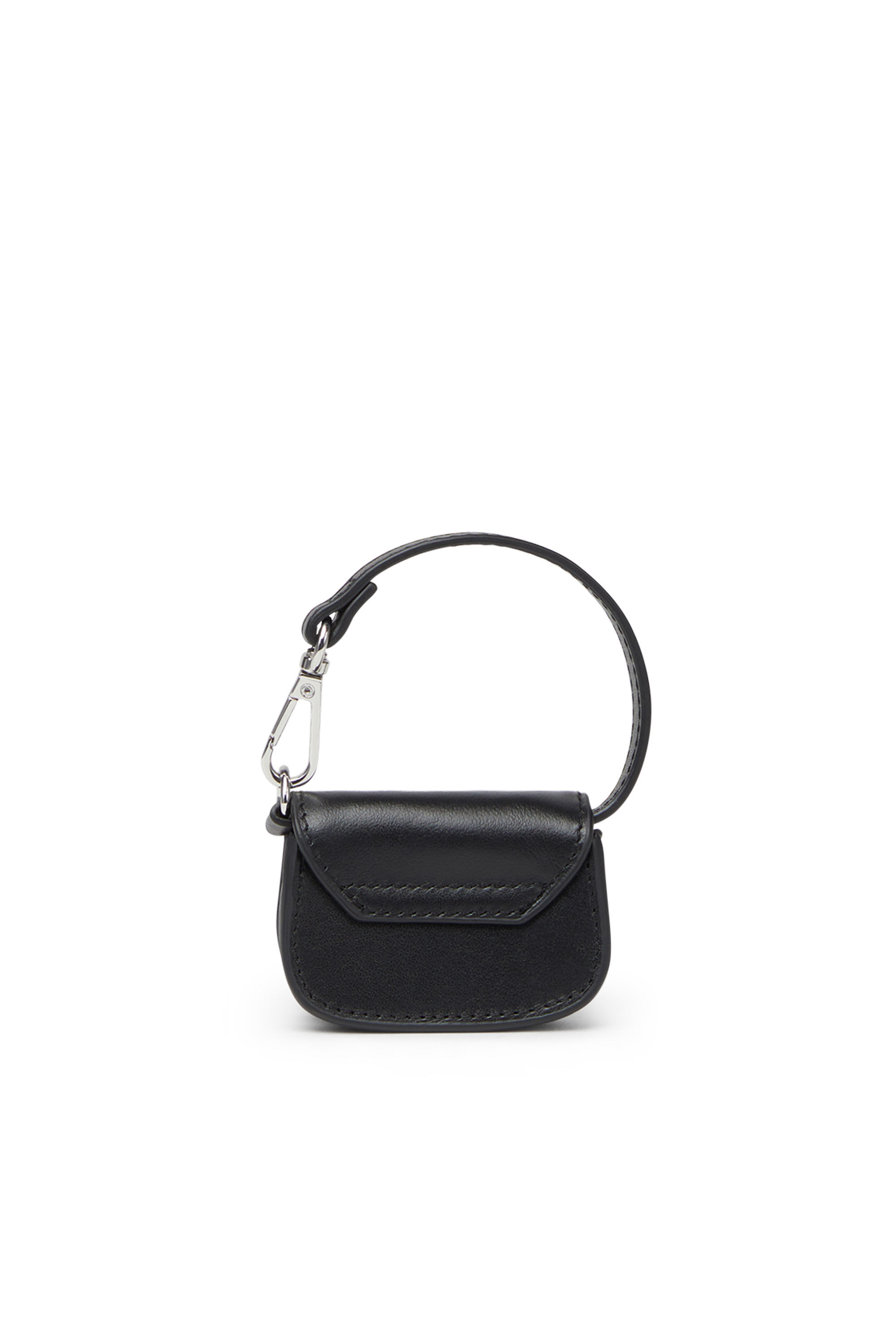 Diesel - 1DR MICRO, Breloque de sac en cuir Femme in Noir - 2