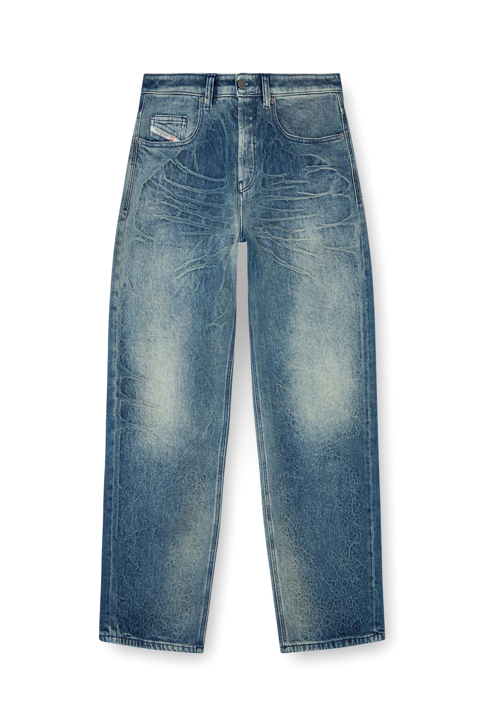 Diesel - Herren Relaxed Jeans 2001 D-Macro 007BG, Dunkelblau - 2