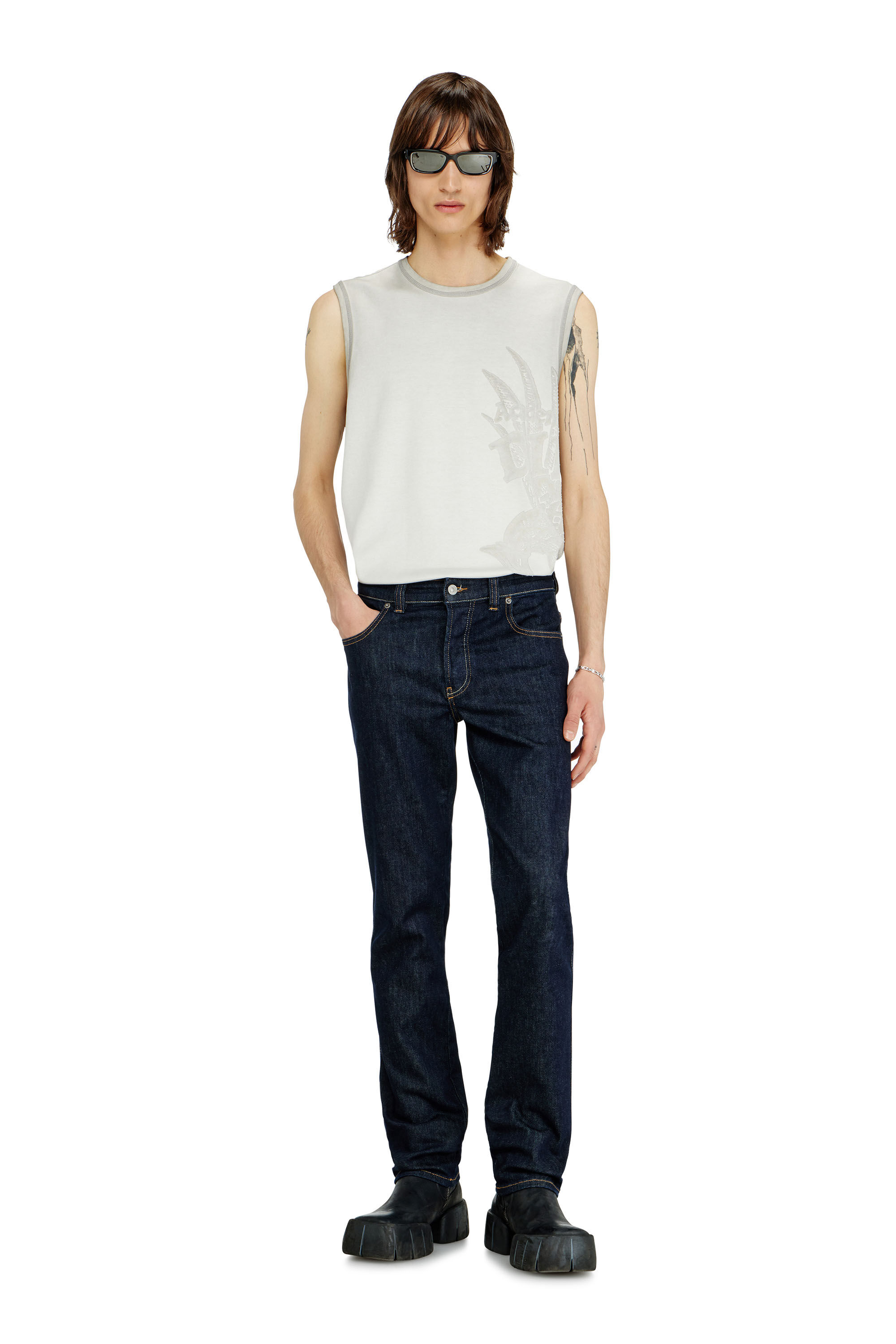 Diesel - Slim Jeans 1993 D-Vyl 0DBEJ Homme, Bleu Fonc&eacute; - Image 1