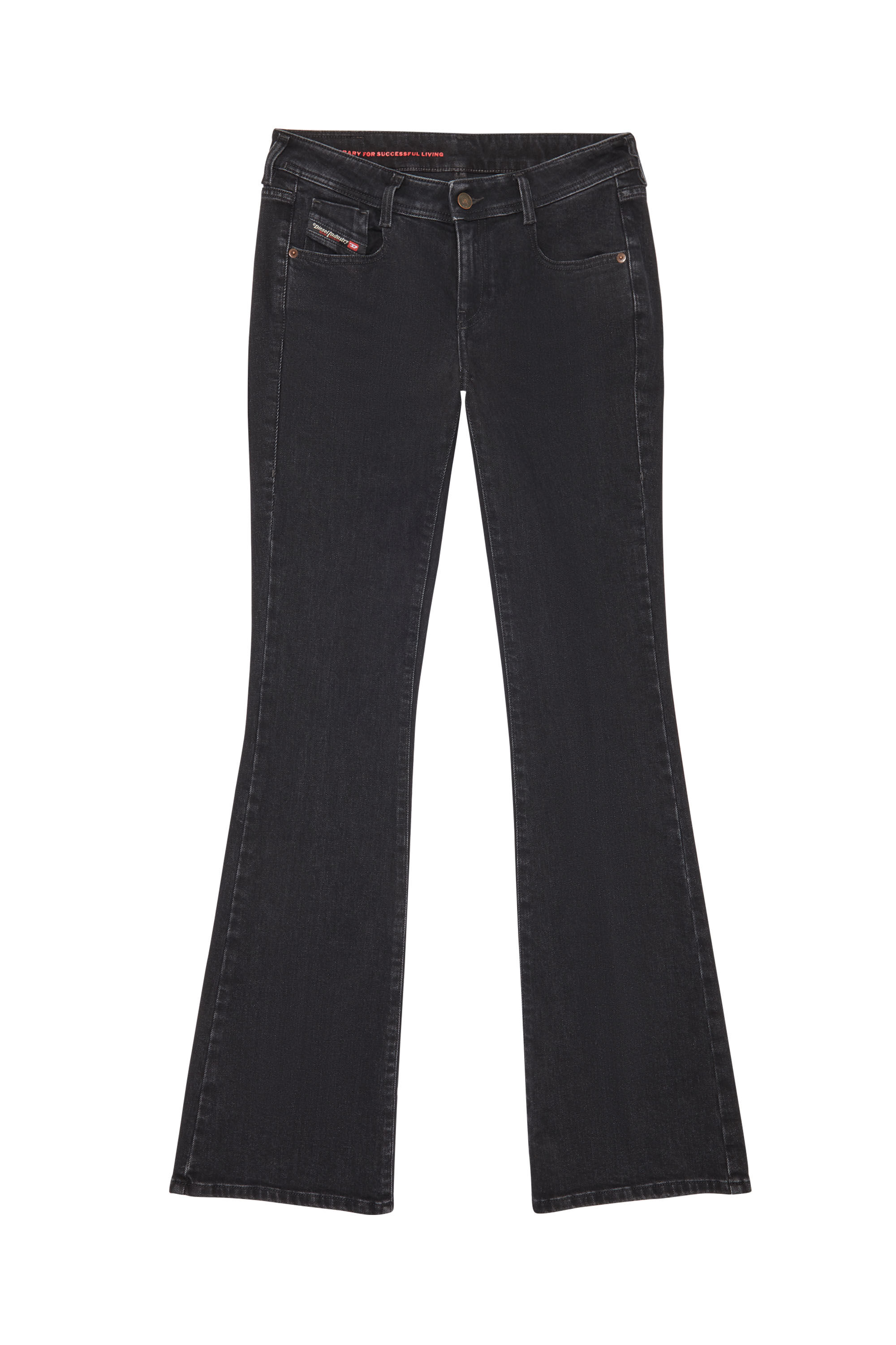 Diesel - Bootcut and Flare Jeans 1969 D-Ebbey Z9C25, Nero/Grigio scuro - Image 2