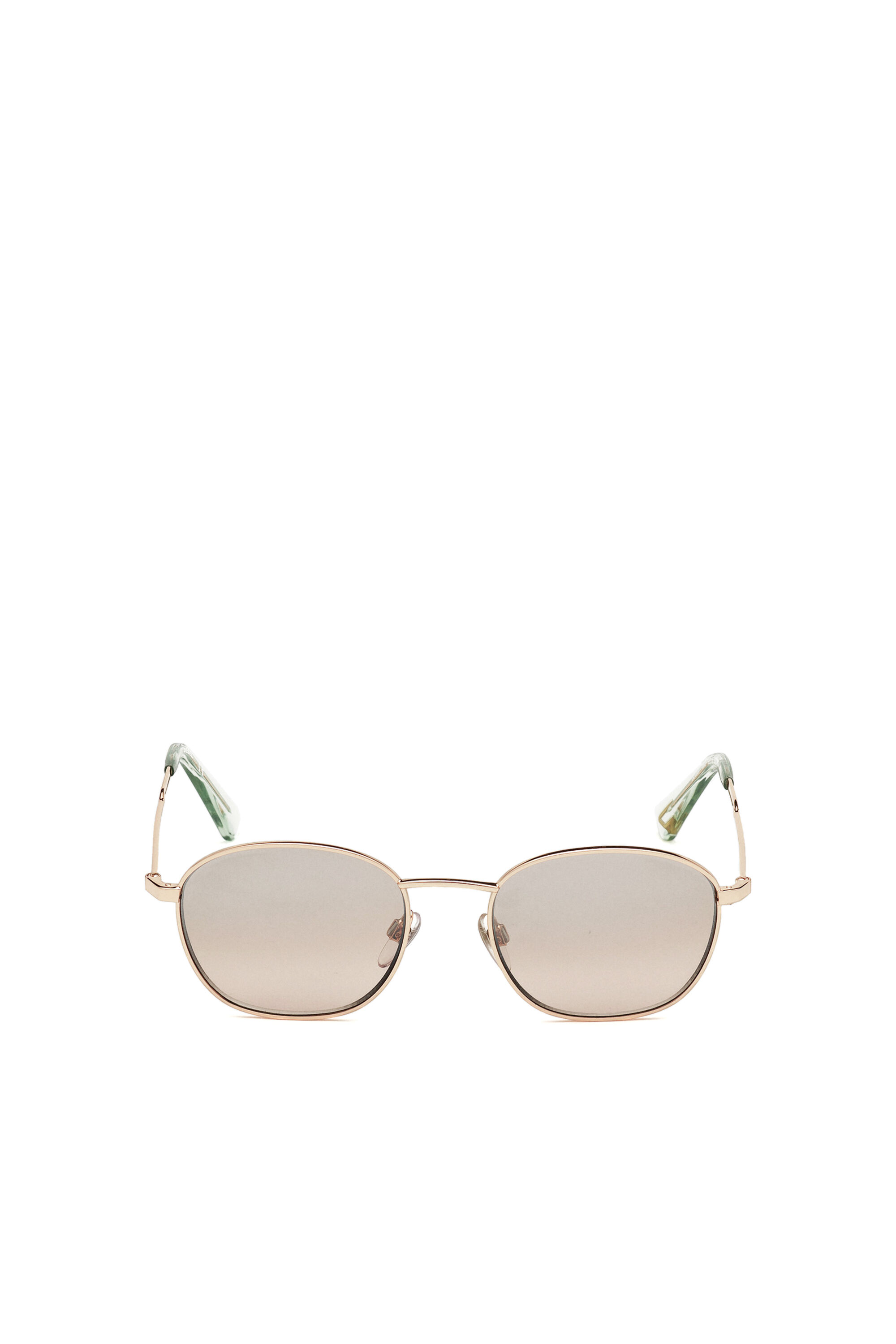 Diesel - DL0307, Unisex Unisex-Sonnenbrille mit abgerundeter Silhouette in Gesichtspuder - 1
