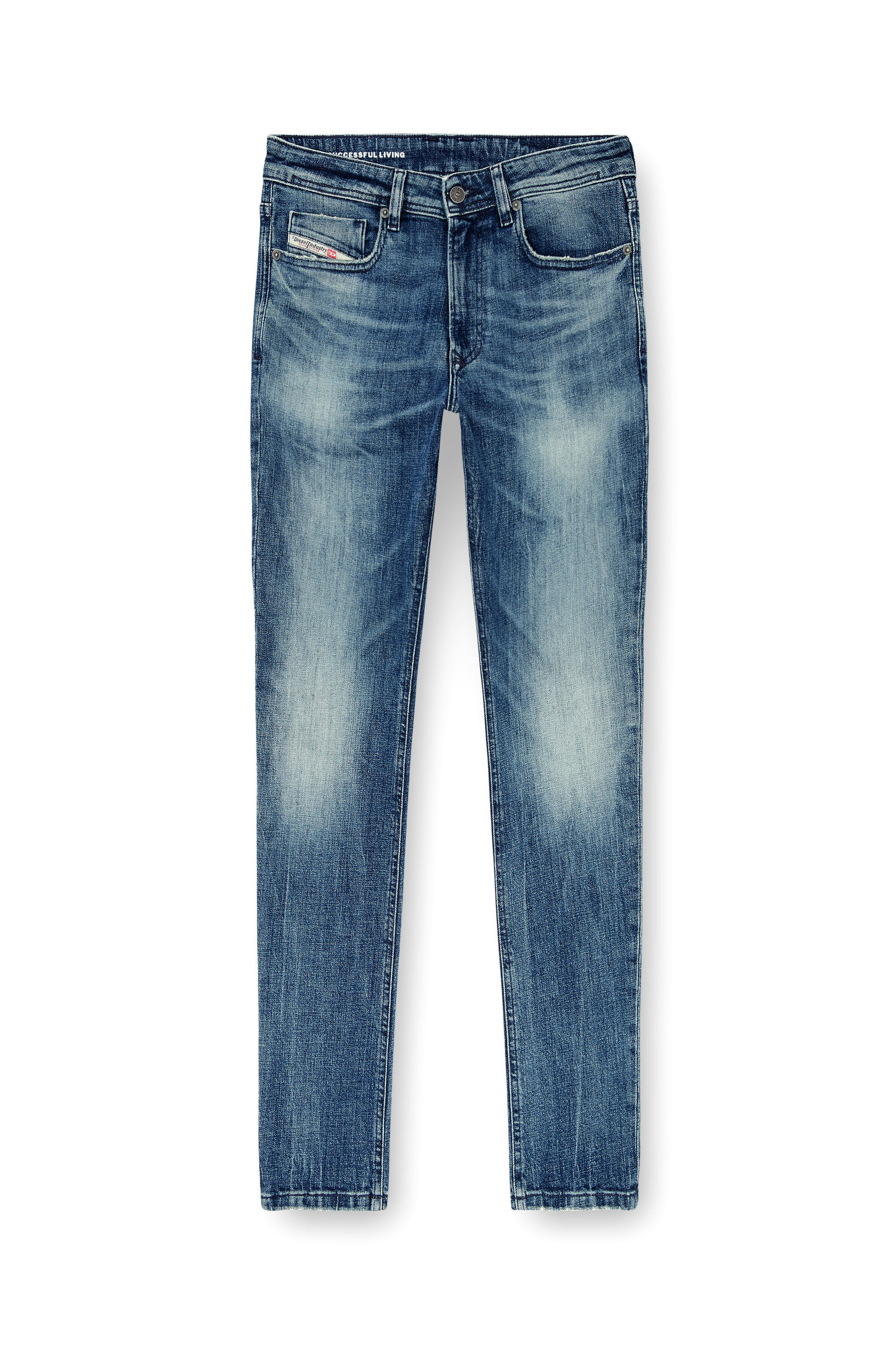 Diesel - Skinny Jeans 1979 Sleenker 0KBBE Uomo, Blu medio - Image 6