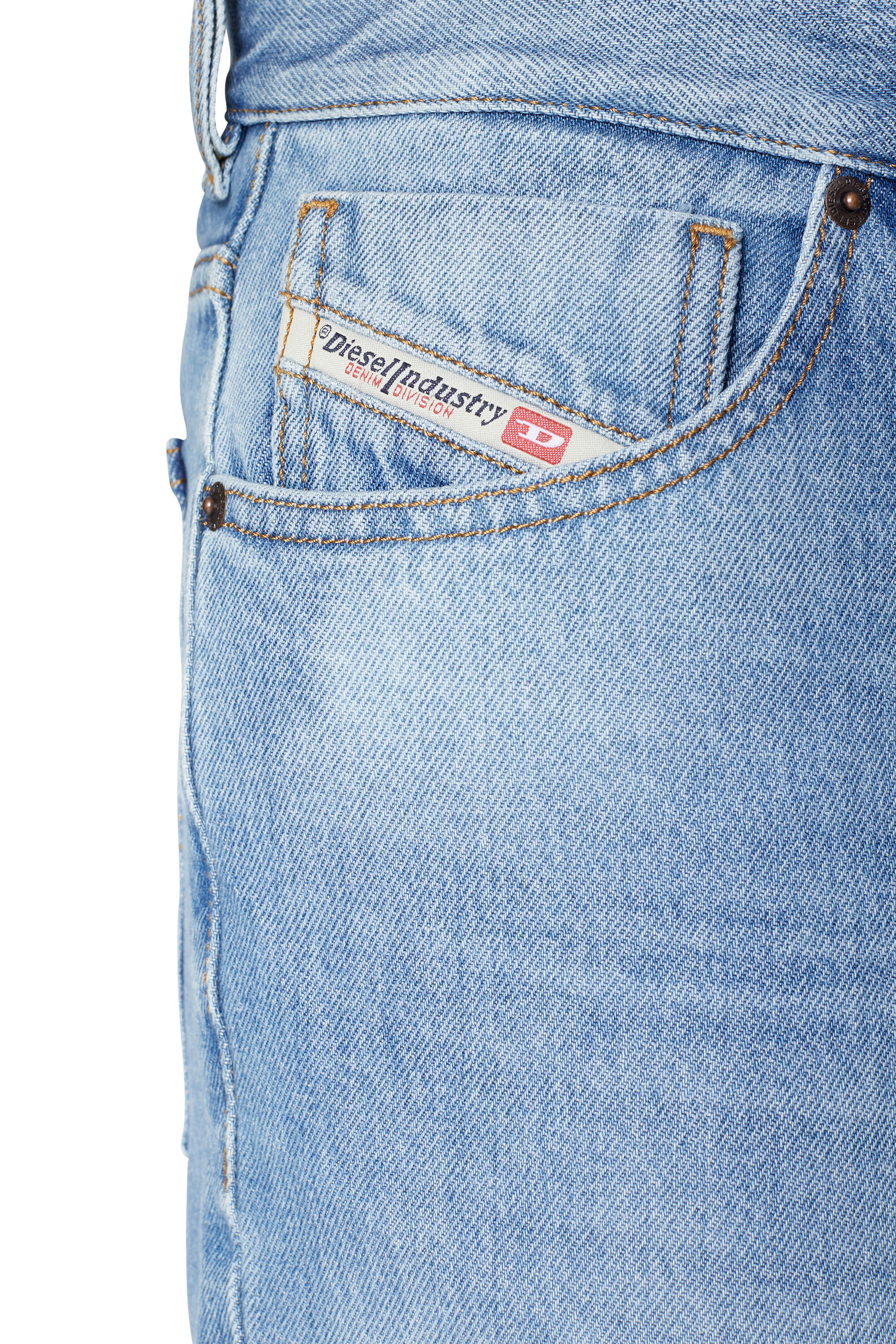 Diesel - Straight Jeans 1995 D-Sark 09C15, Blu Chiaro - Image 6