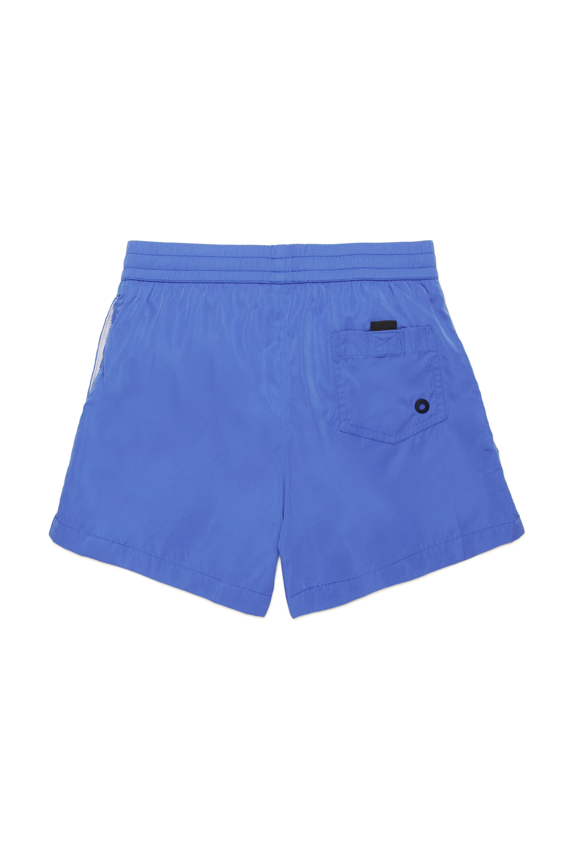Diesel - MKENM, Short de bain avec logo Biscotto ton sur ton Homme in Bleu - 2