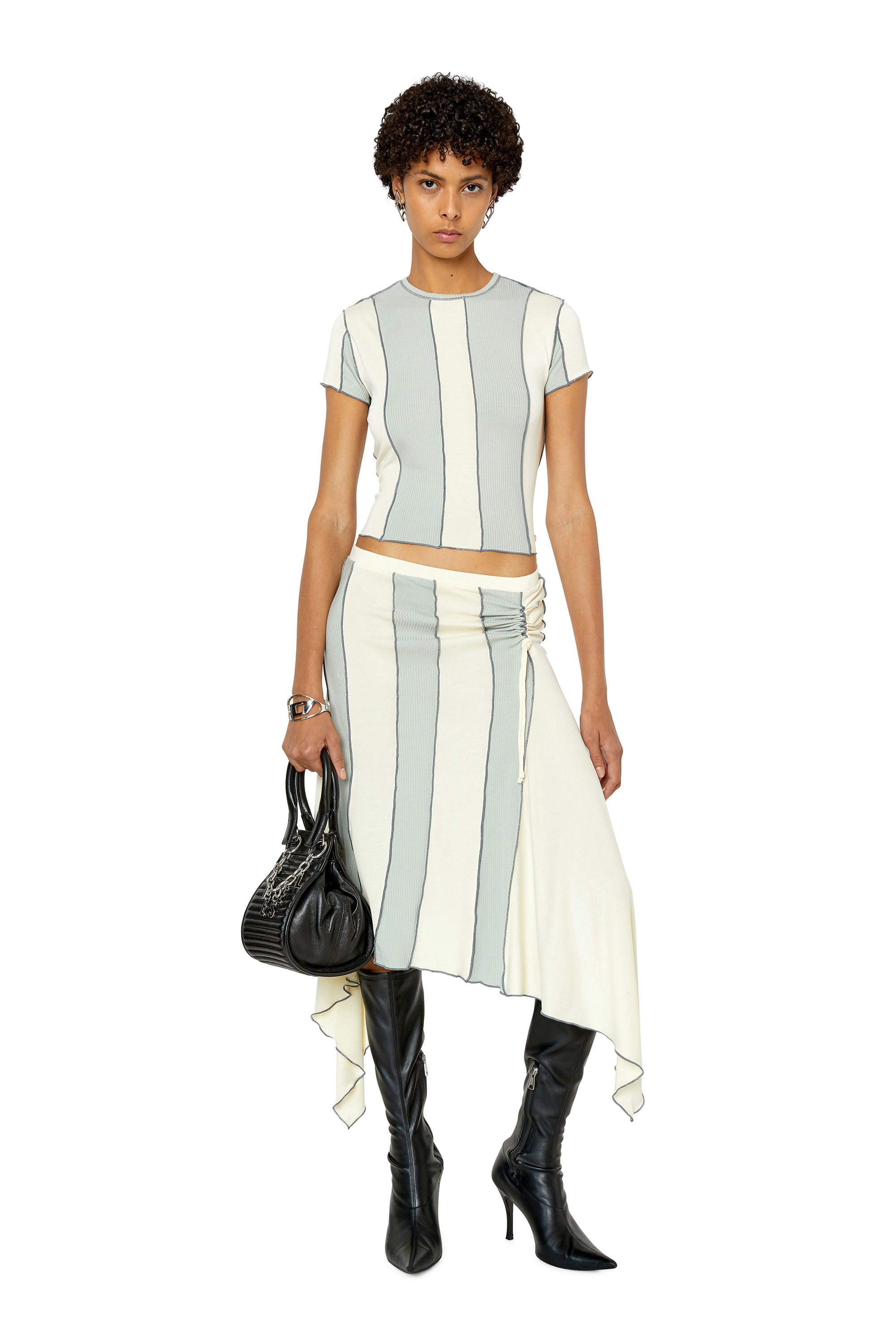Diesel - T-LINUTY, Bleu/Blanc - Image 1