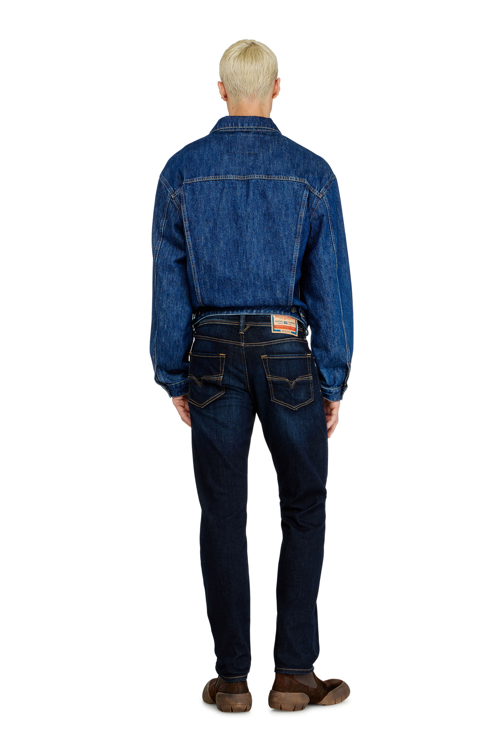 Diesel - Regular Jeans 1986 Larkee-Beex 09Q15 Homme, Bleu Fonc&eacute; - Image 3