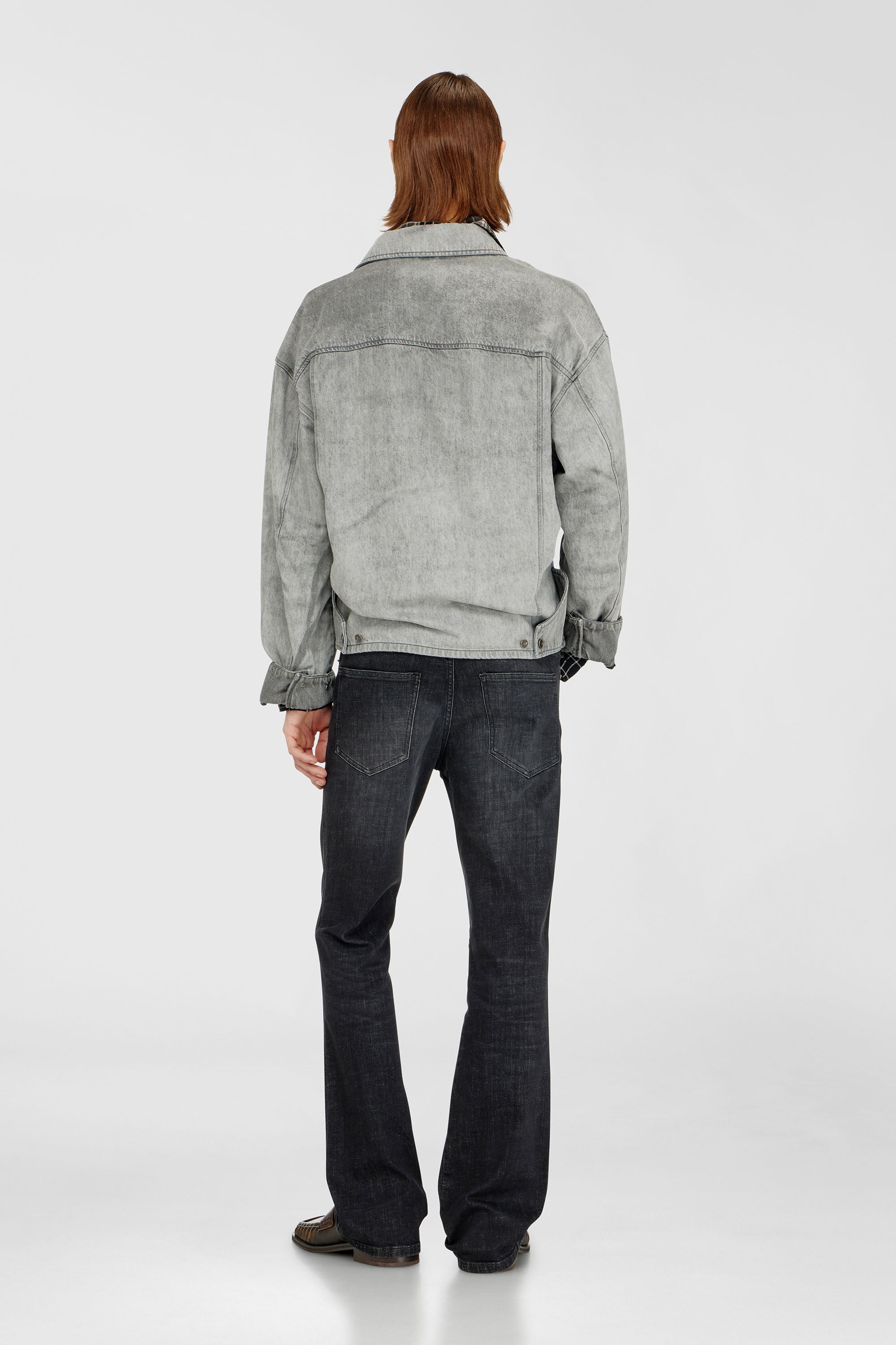 Diesel - Bootcut Jeans 1998 D-Buck 09H34 Uomo, Nero/Grigio scuro - Image 3
