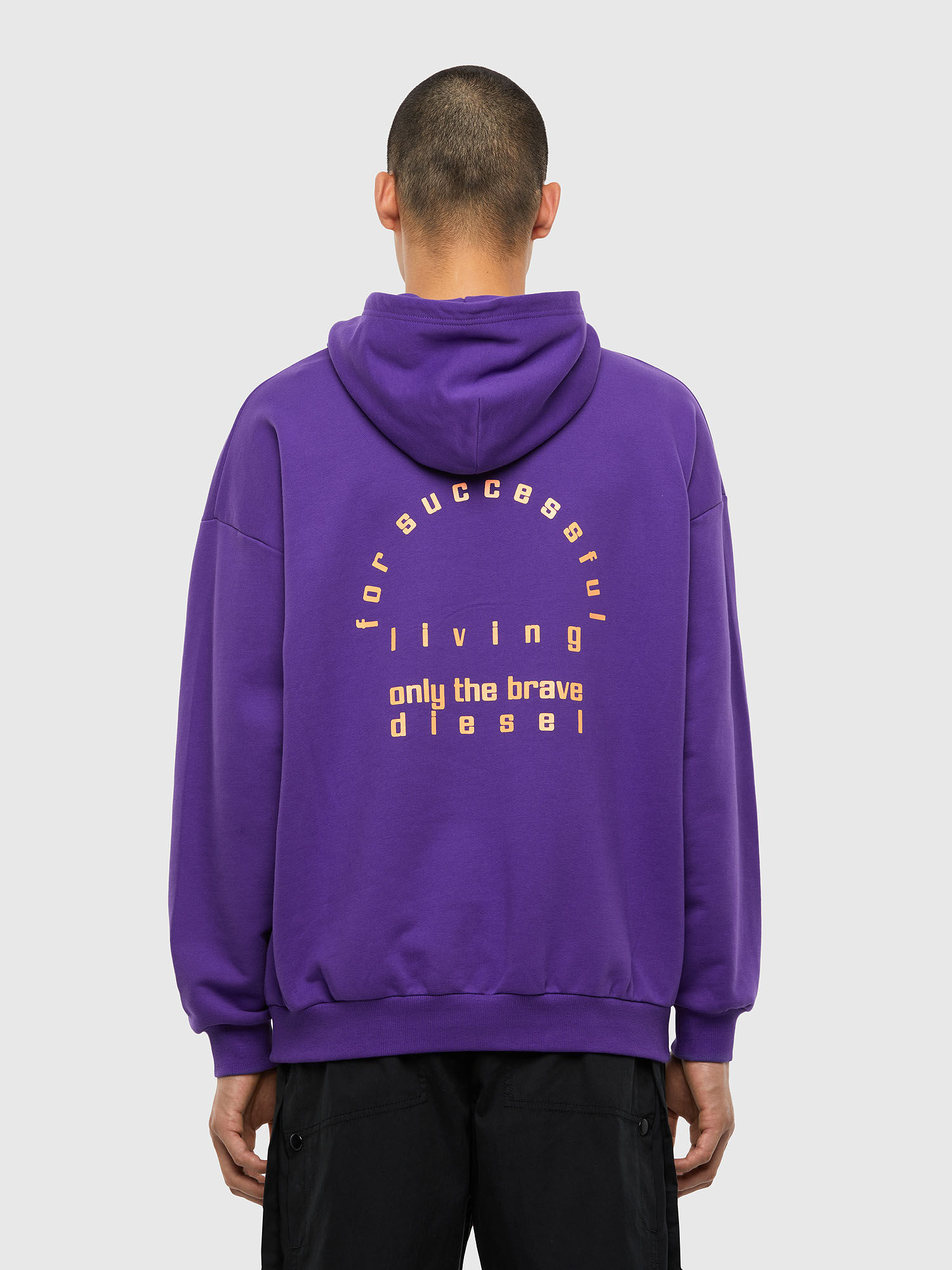 diesel hoodie only the brave