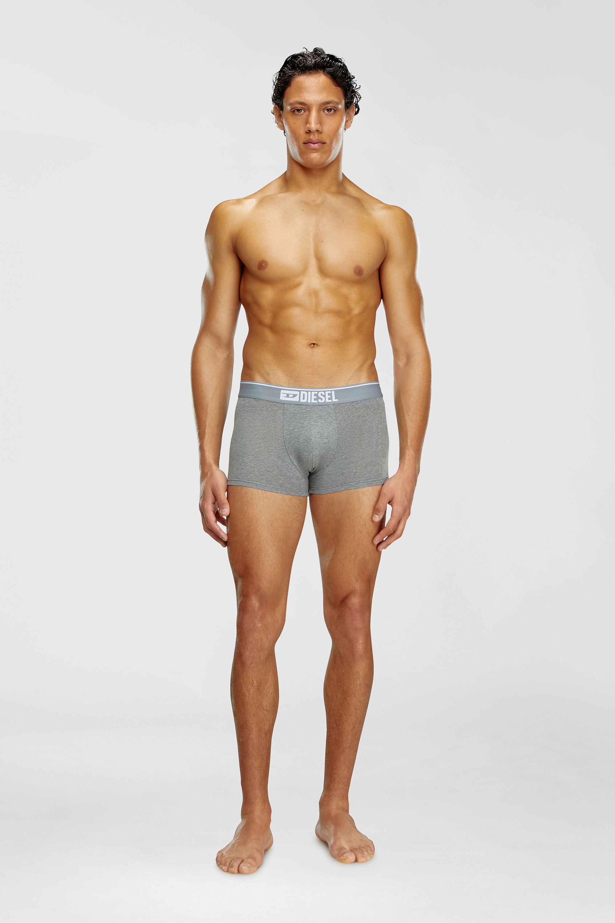 Diesel - UMBX-DAMIENTHREEPACK, Set da tre boxer tinta unita Uomo in Multicolor - 1