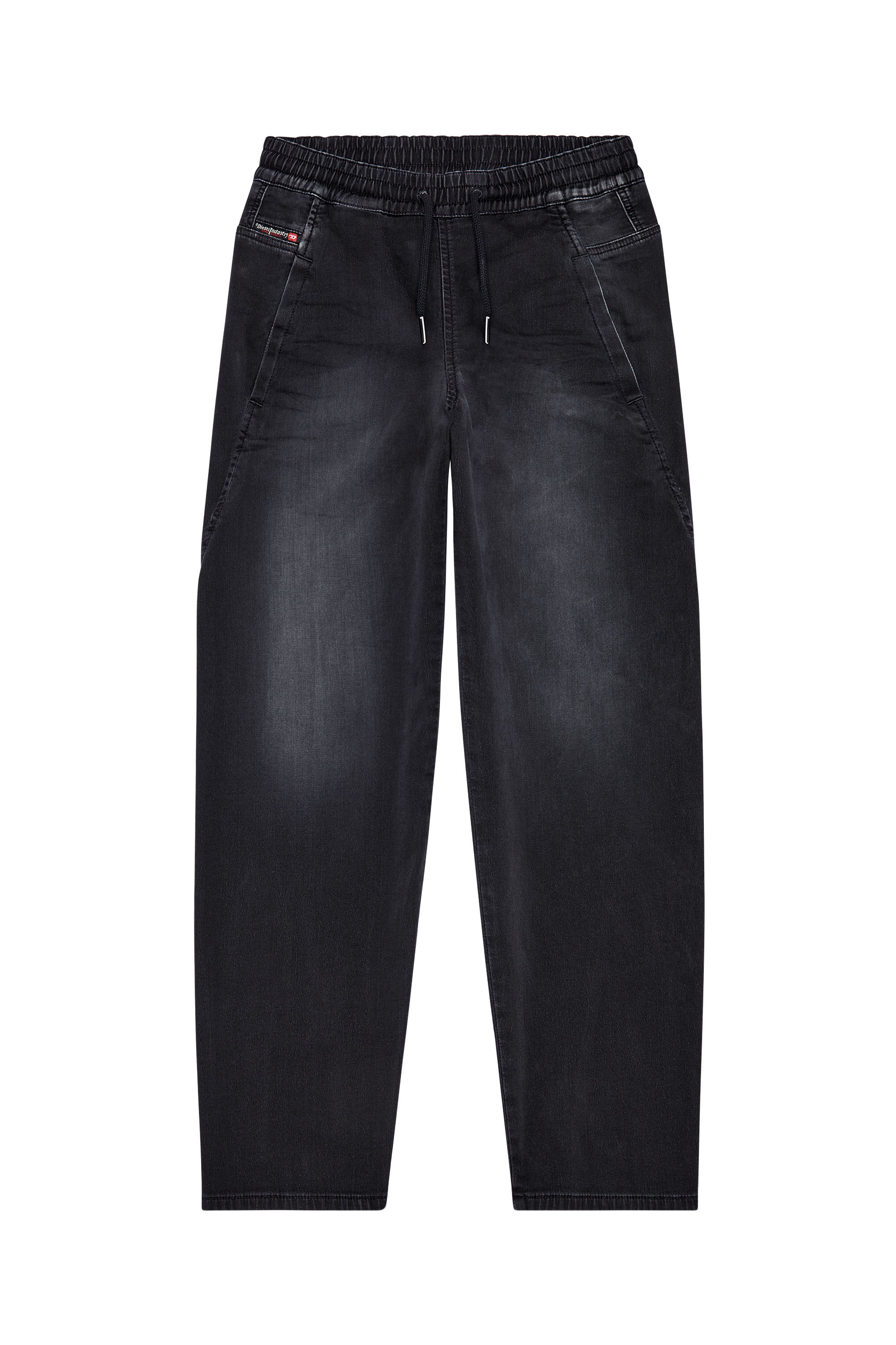 Diesel - Damen Boyfriend 2031 D-Krailey Joggjeans® 068EC, Schwarz/Dunkelgrau - 2