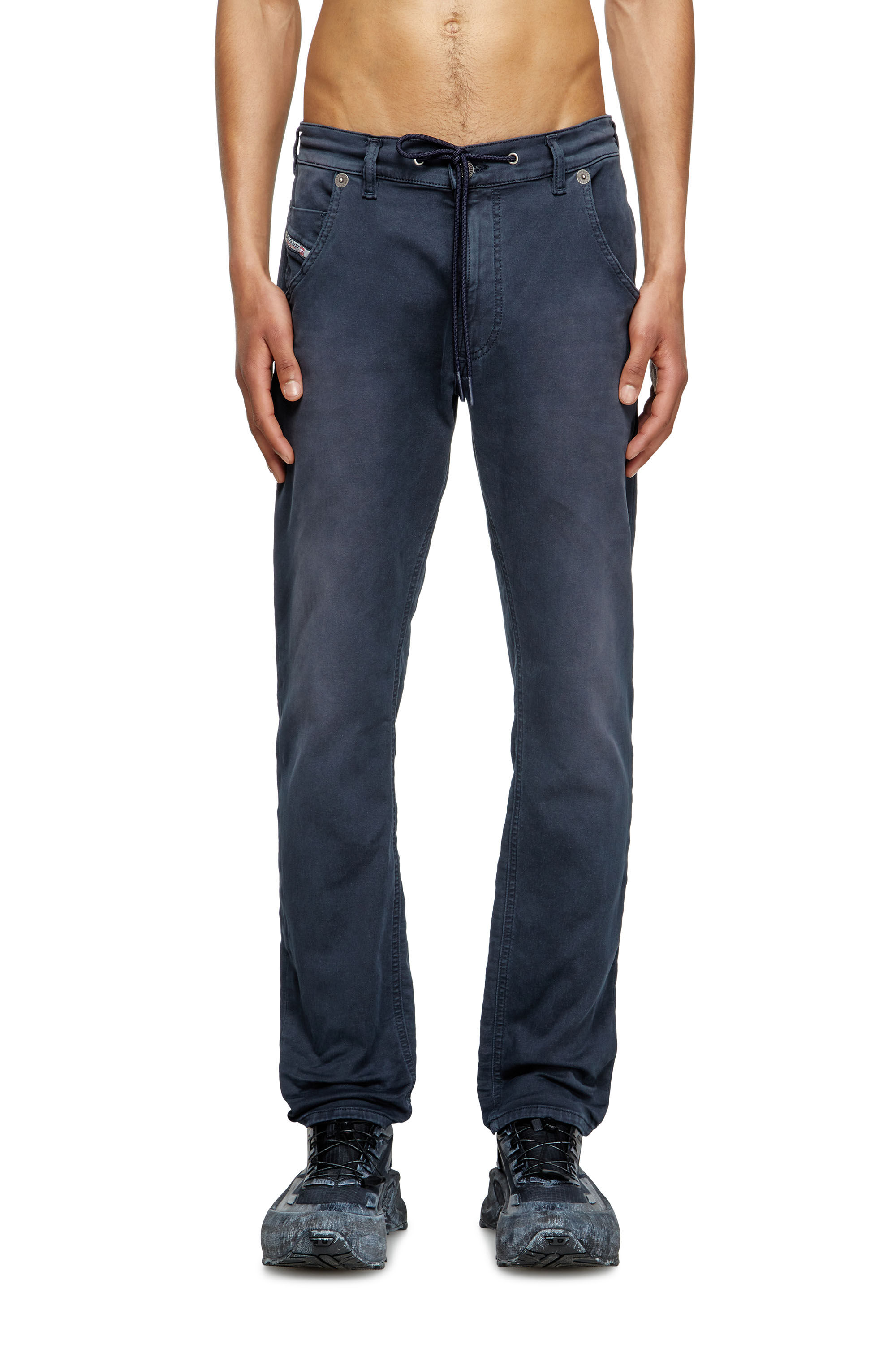 Diesel - Herren Regular 2030 D-Krooley Joggjeans® 0670M, Dunkelblau - 3
