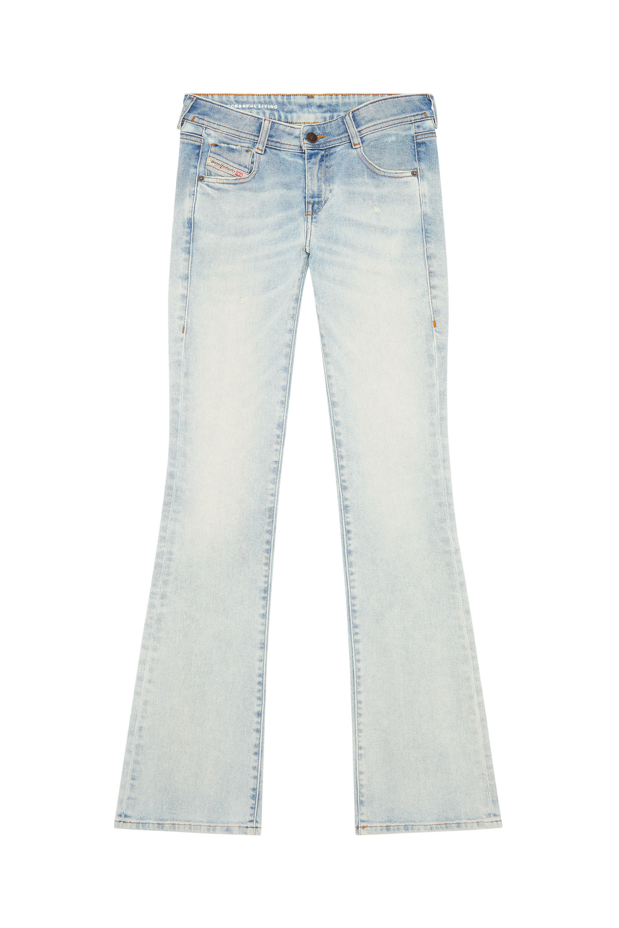 Diesel - Bootcut and Flare Jeans 1969 D-Ebbey 09H73, Blu Chiaro - Image 2