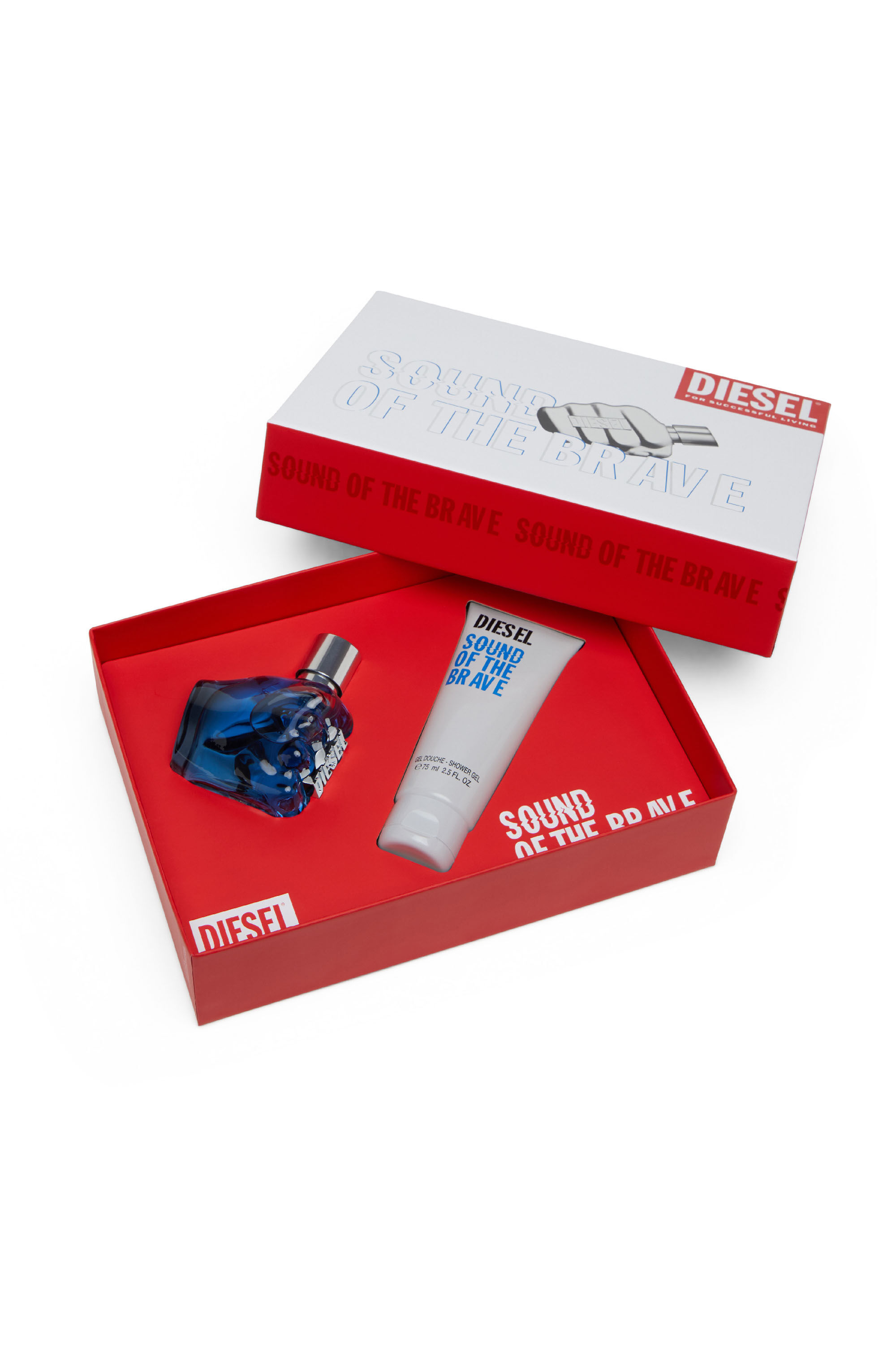 Diesel - SOUND OF THE BRAVE 50 ML GIFT SET, Herren SOUND OF THE BRAVE-Geschenkset in Weiß - 2