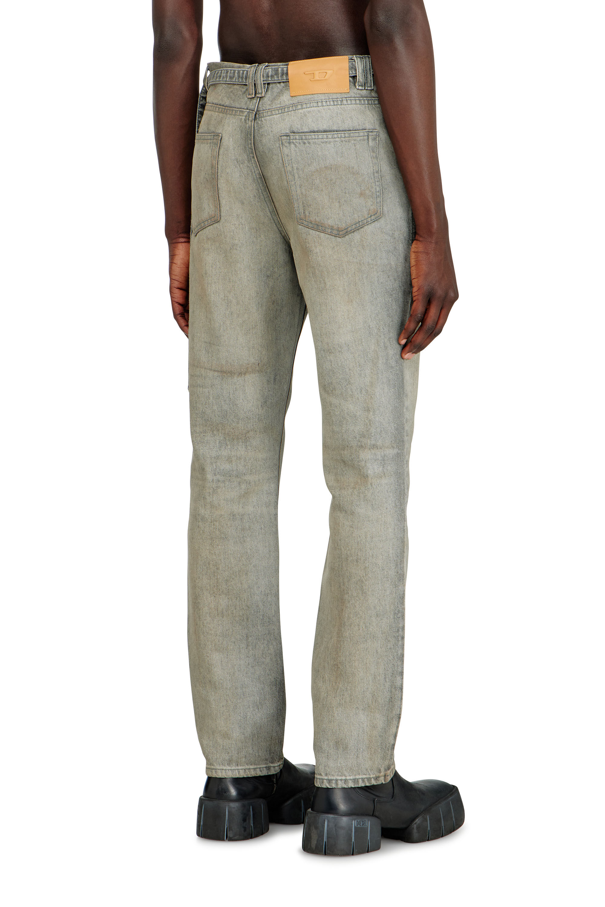 Diesel - Slim Jeans D-THANOR 09P24 Uomo, Grigio - Image 4