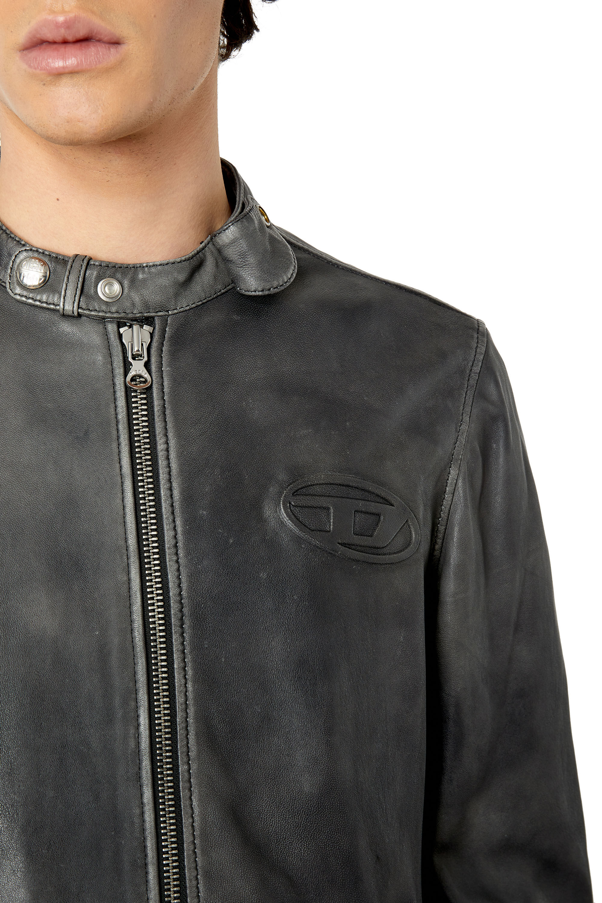 Diesel veste 2025 cuir