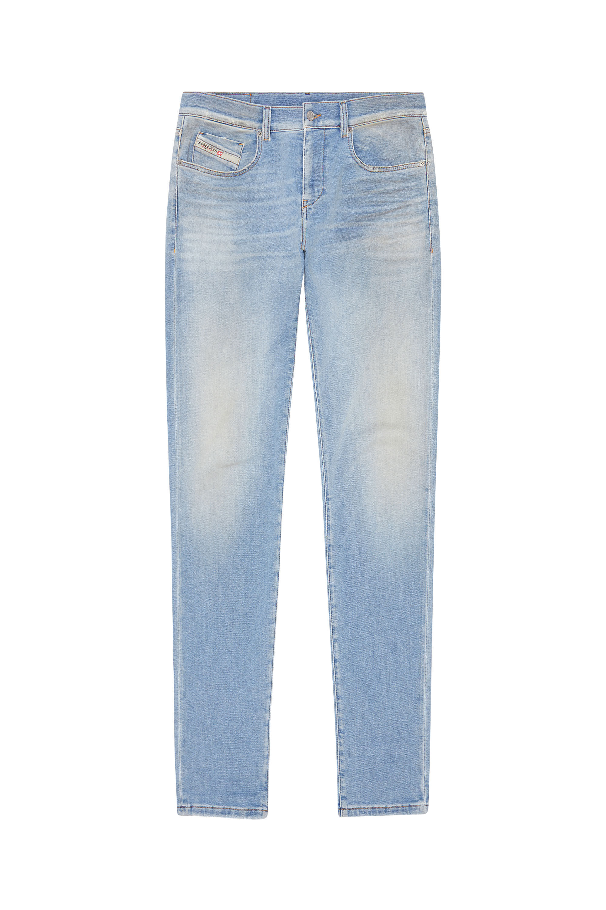 Diesel - D-Strukt JoggJeans® 068CW Slim, Hellblau - Image 2