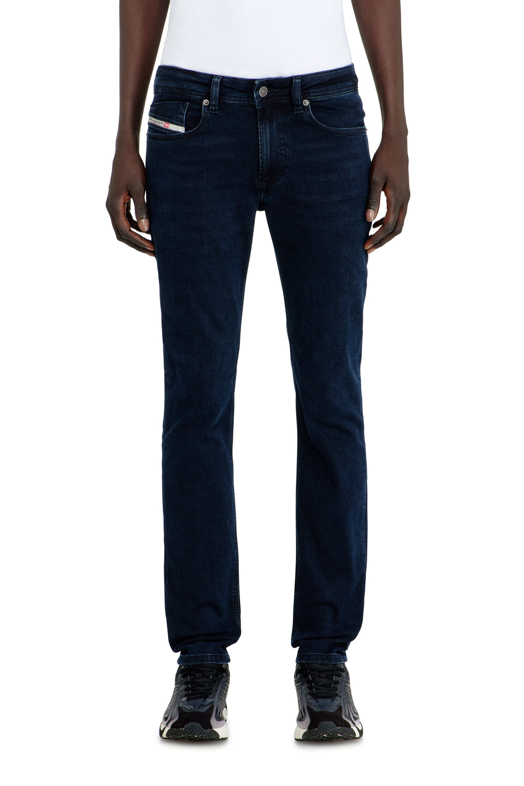 Diesel - Skinny Jeans 1979 Sleenker 0KBBG Homme, Bleu Fonc&eacute; - Image 4