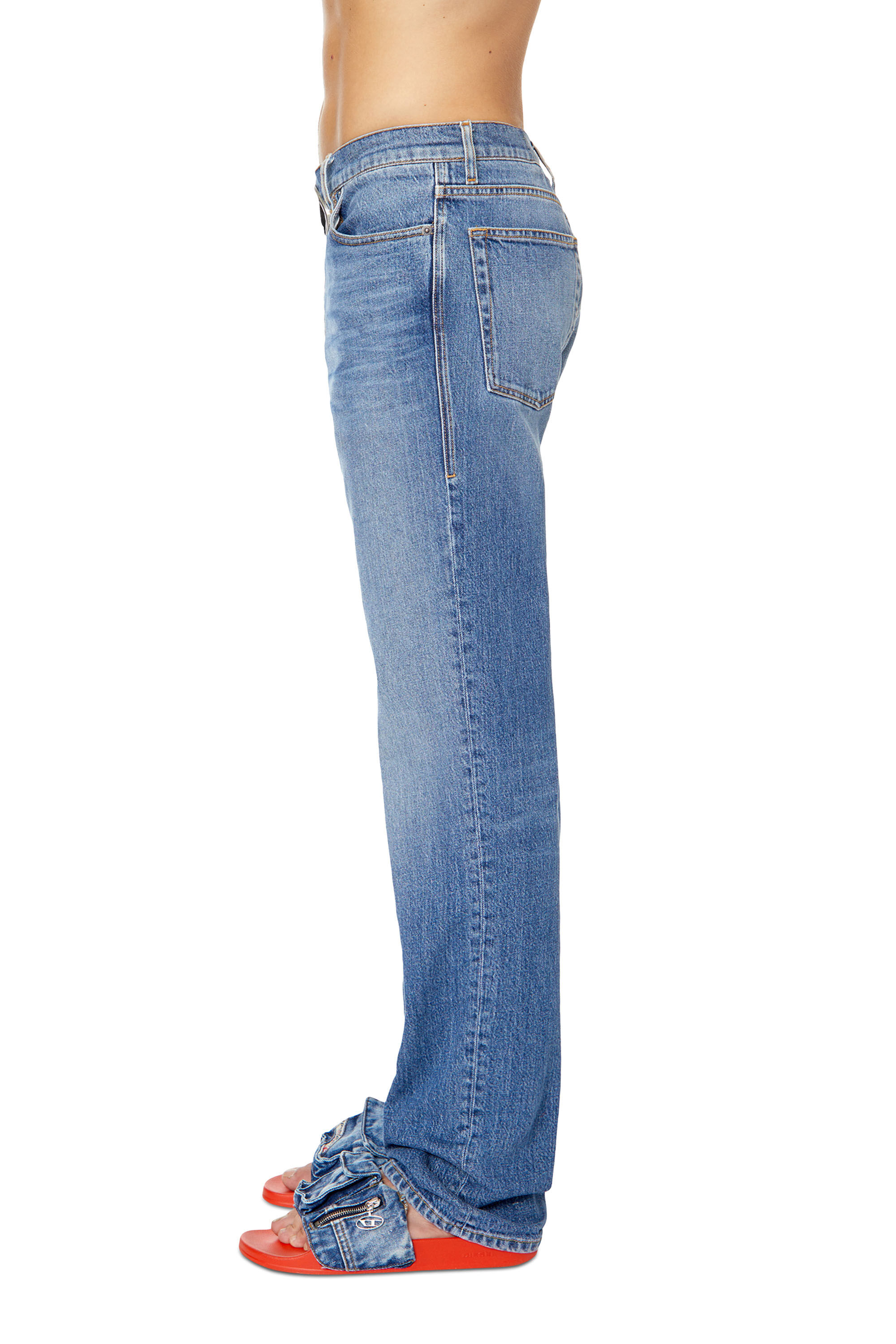 Diesel - Straight Jeans 1955 D-Rekiv 0LICI, Bleu moyen - Image 5
