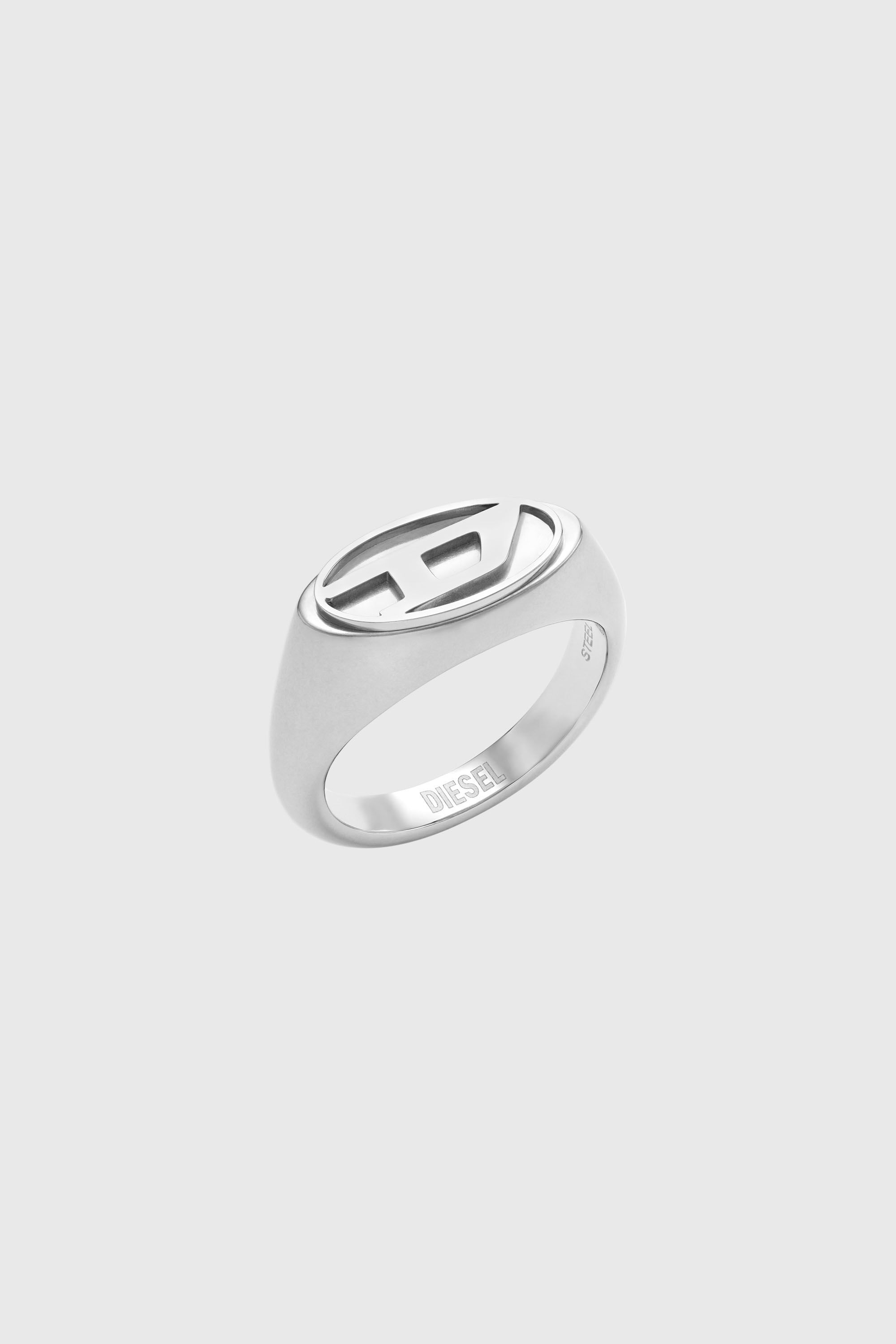 Diesel - DX1475, Unisex Siegelring aus Edelstahl in Silber - 1