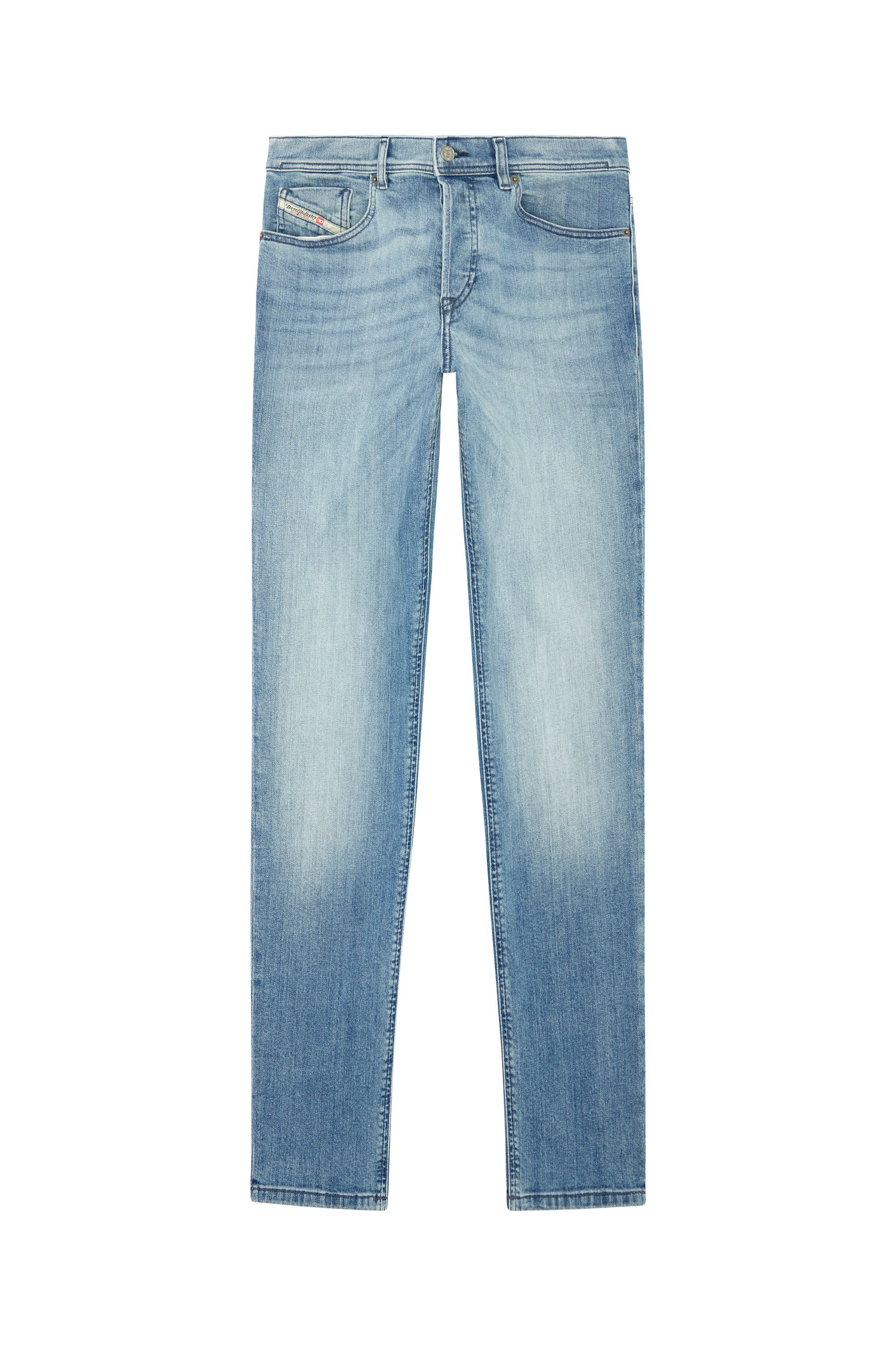 Diesel - Tapered Jeans 2023 D-Finitive 0GRDI, Blu Chiaro - Image 2