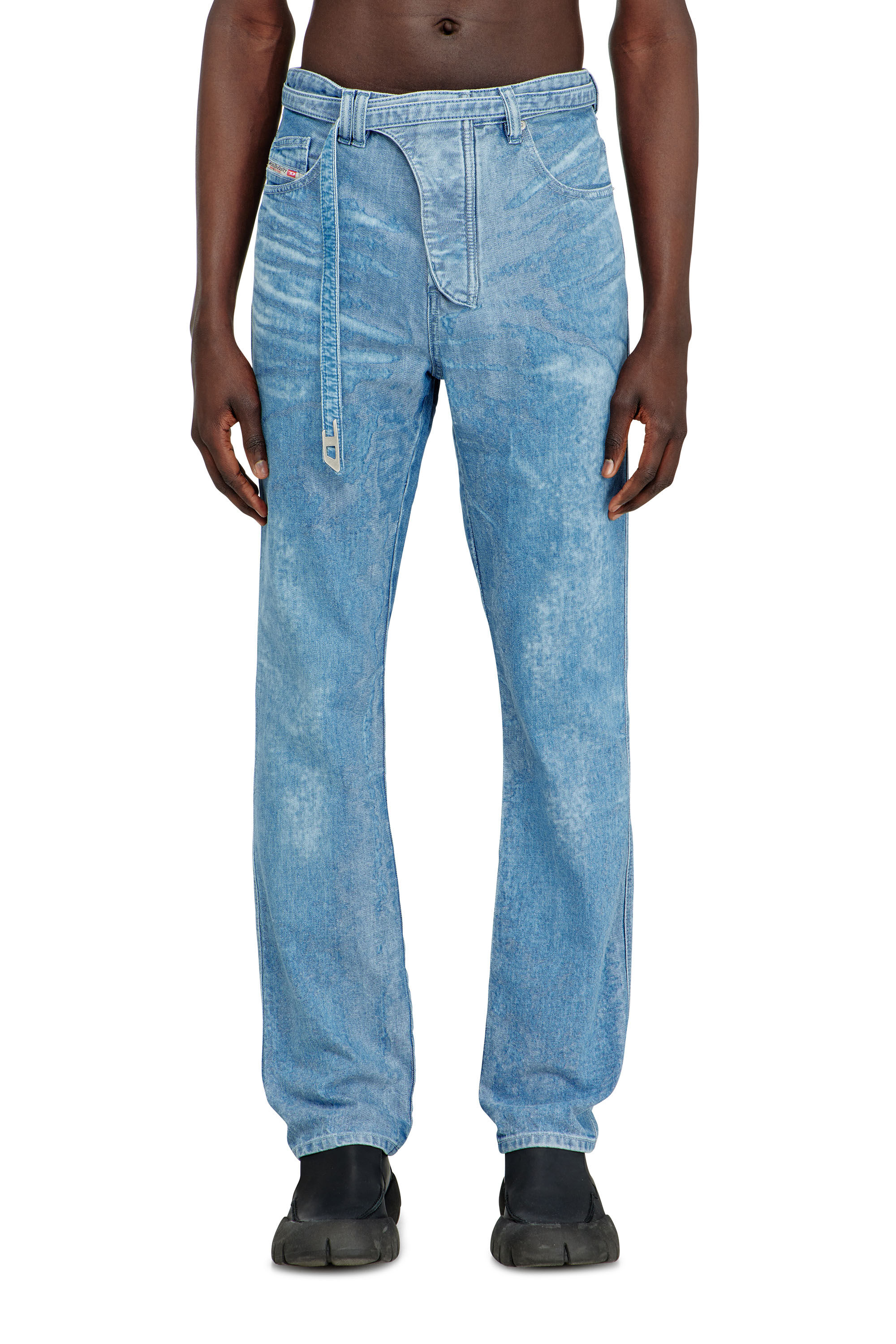 Diesel - Slim Jeans D-JUREN 09P23 Homme, Bleu Clair - Image 3