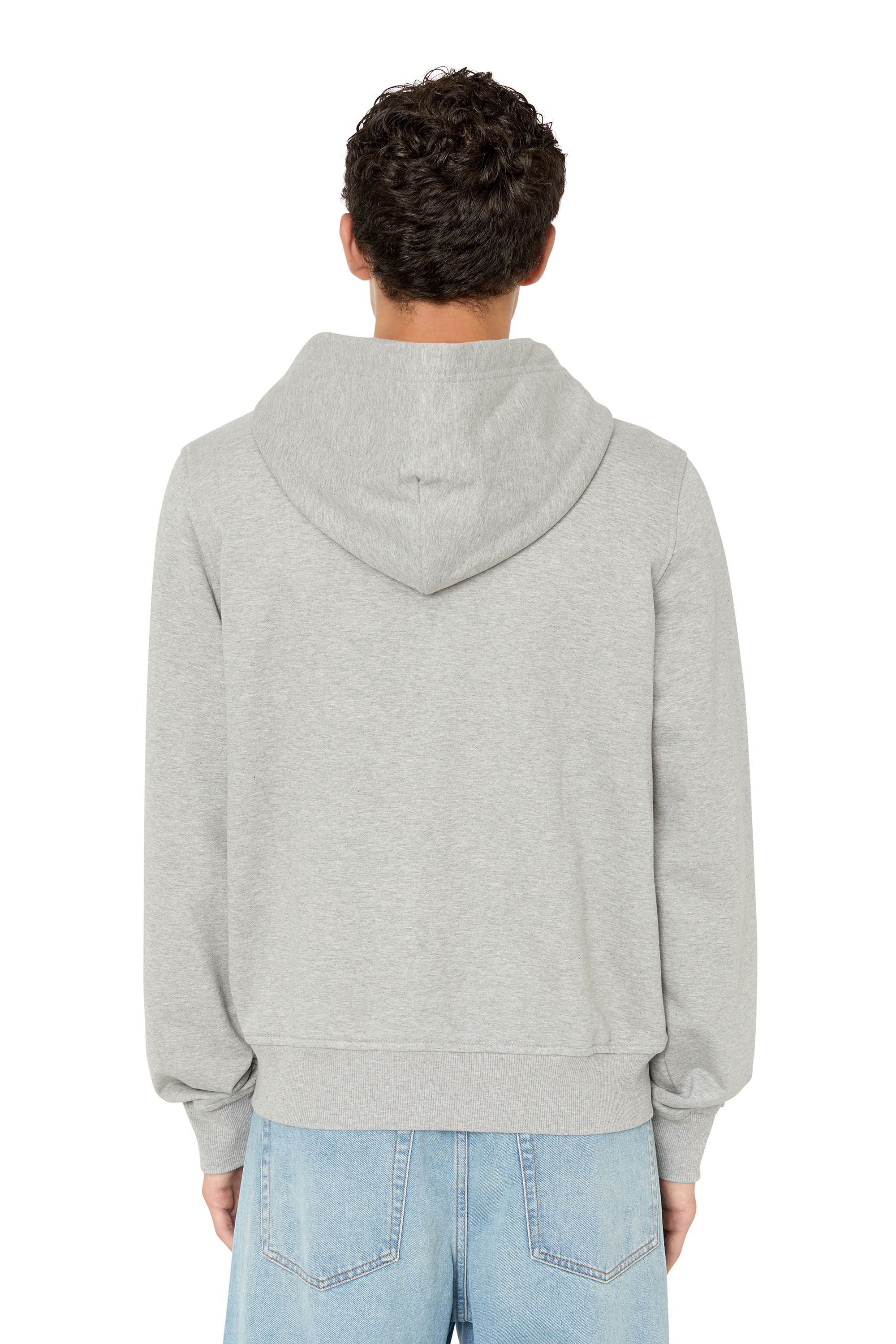 Diesel - S-GINN-HOOD-ZIP-DIV, Light Grey - Image 4