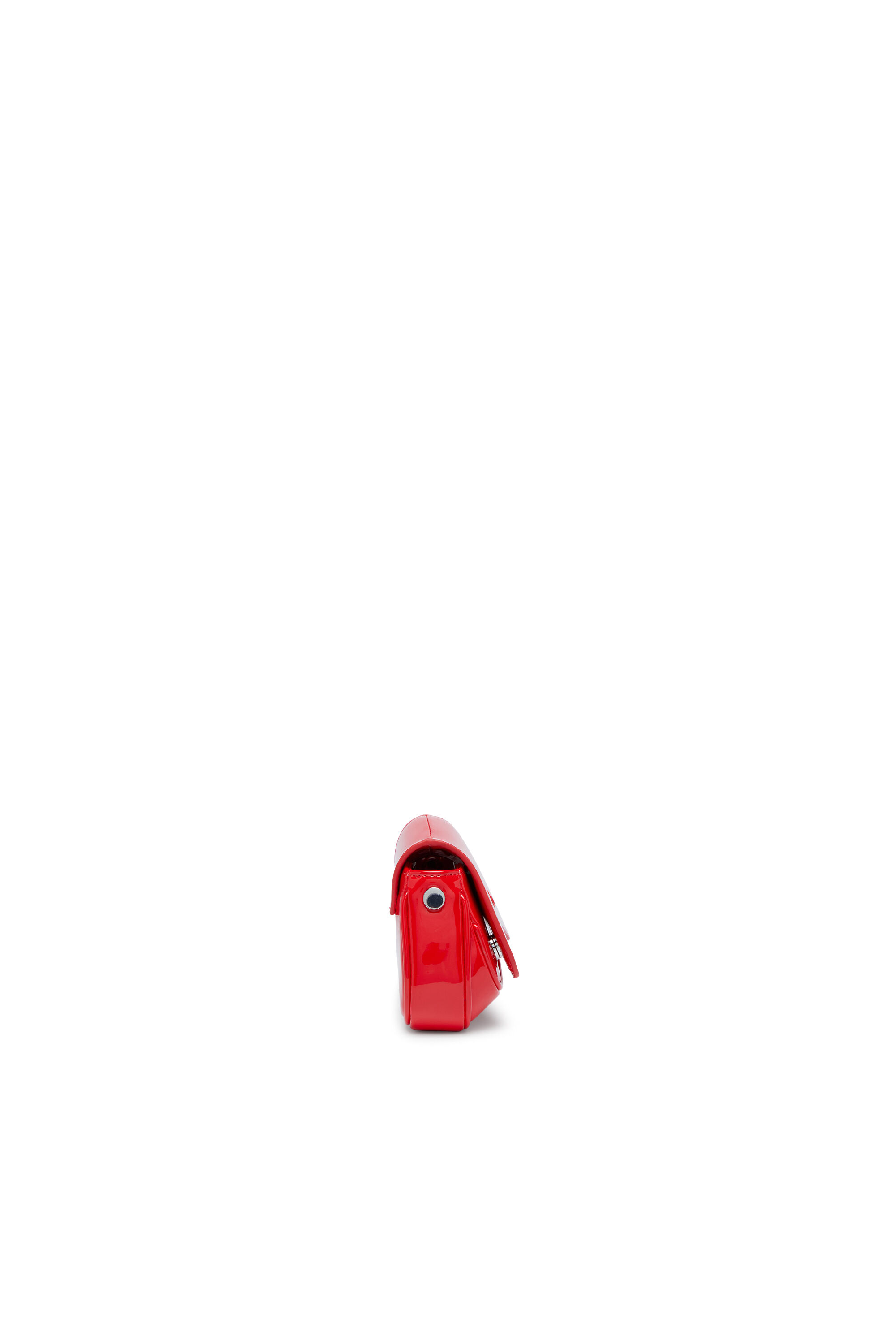 Diesel - PLAY CROSSBODY XS, Play-Petit sac bandouli&egrave;re glossy Femme in Rouge - 5
