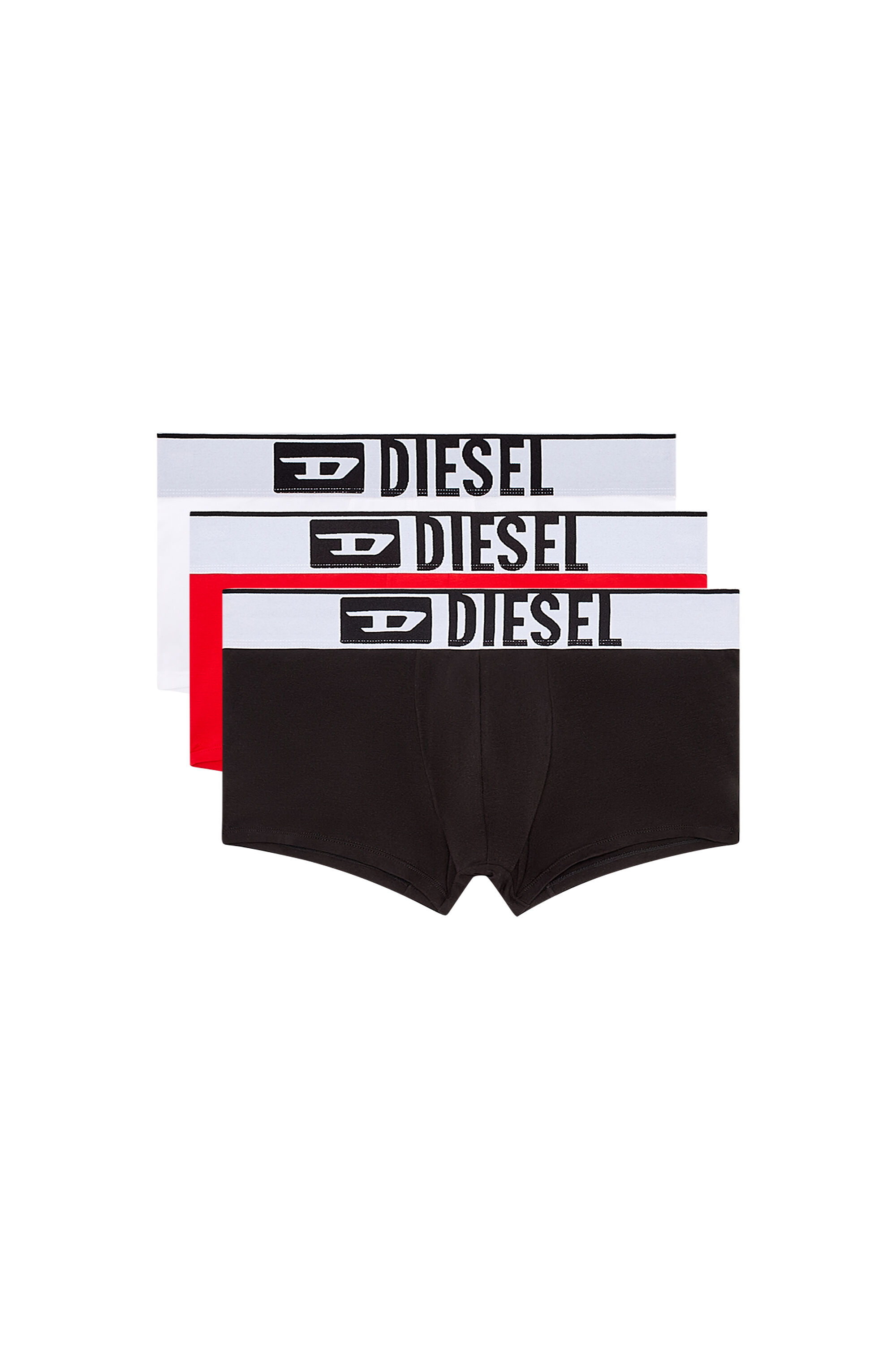 Diesel - UMBX-DAMIENTHREEPACK-XL, Nero/Rosso - Image 3