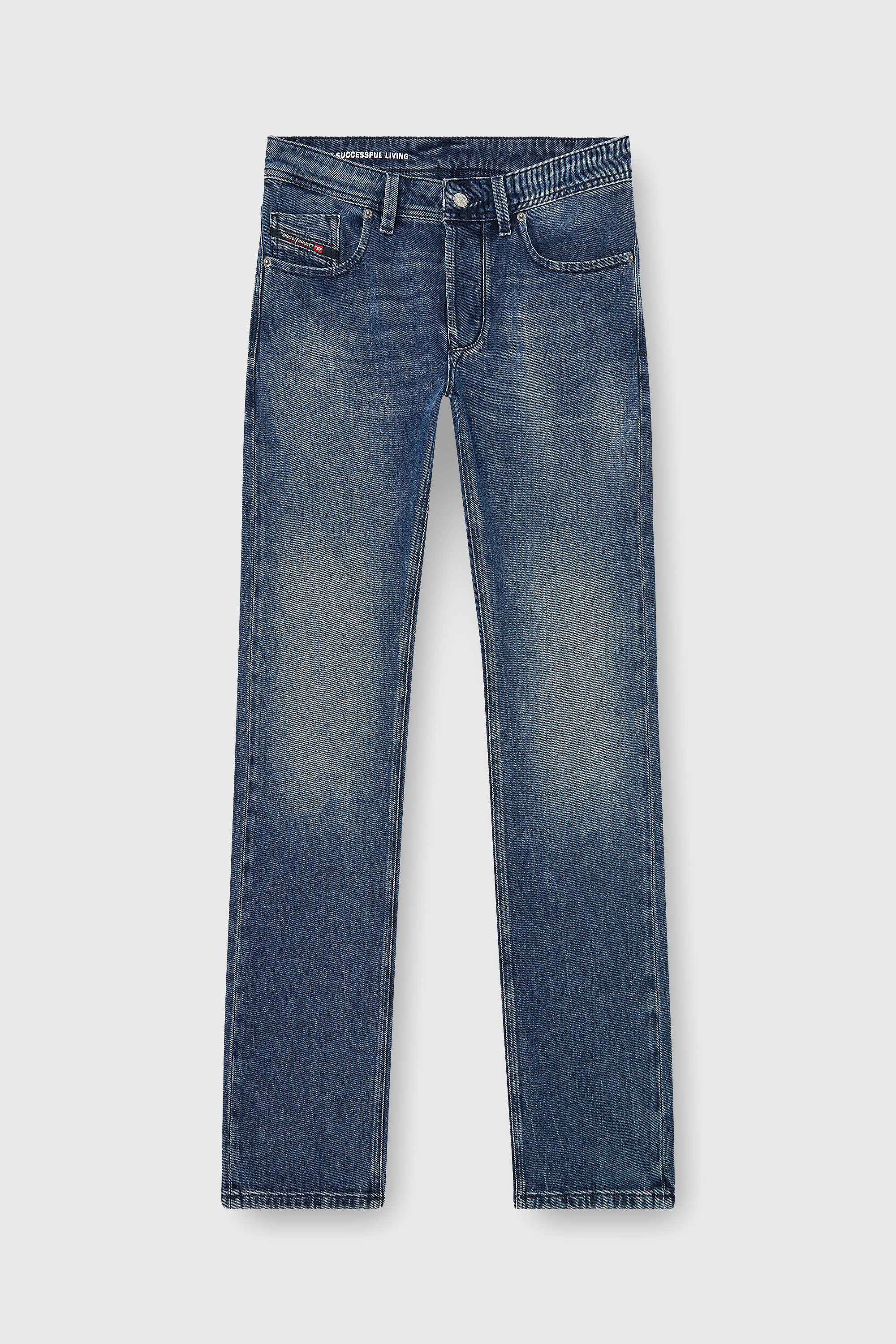 Diesel - Regular Jeans 1985 Larkee 0KBBM Uomo, Blu Scuro - Image 6