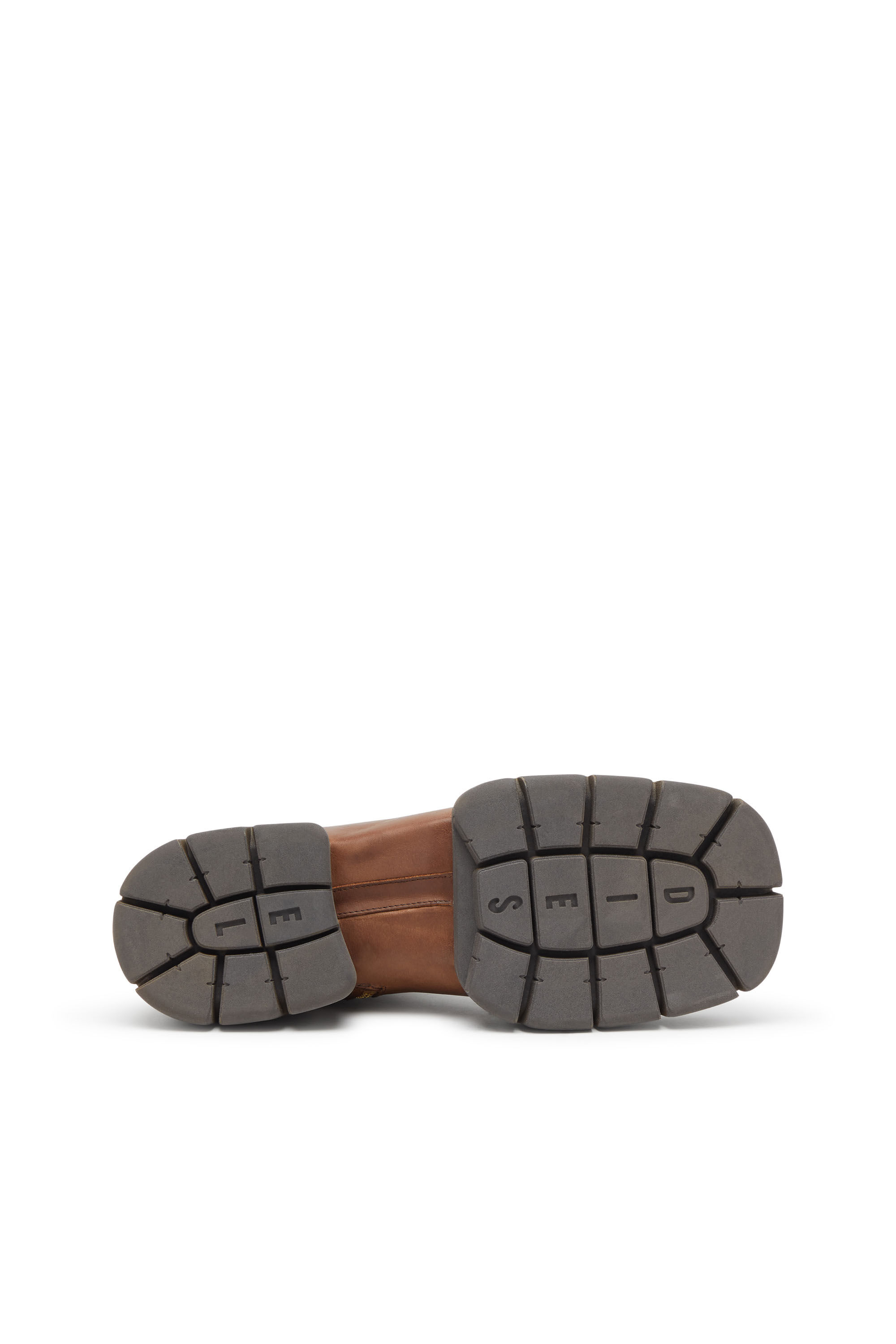 Diesel - D-TEX BT, D-Tex-Stivaletti in pelle oliata con suola divisa Uomo in Marrone - 5