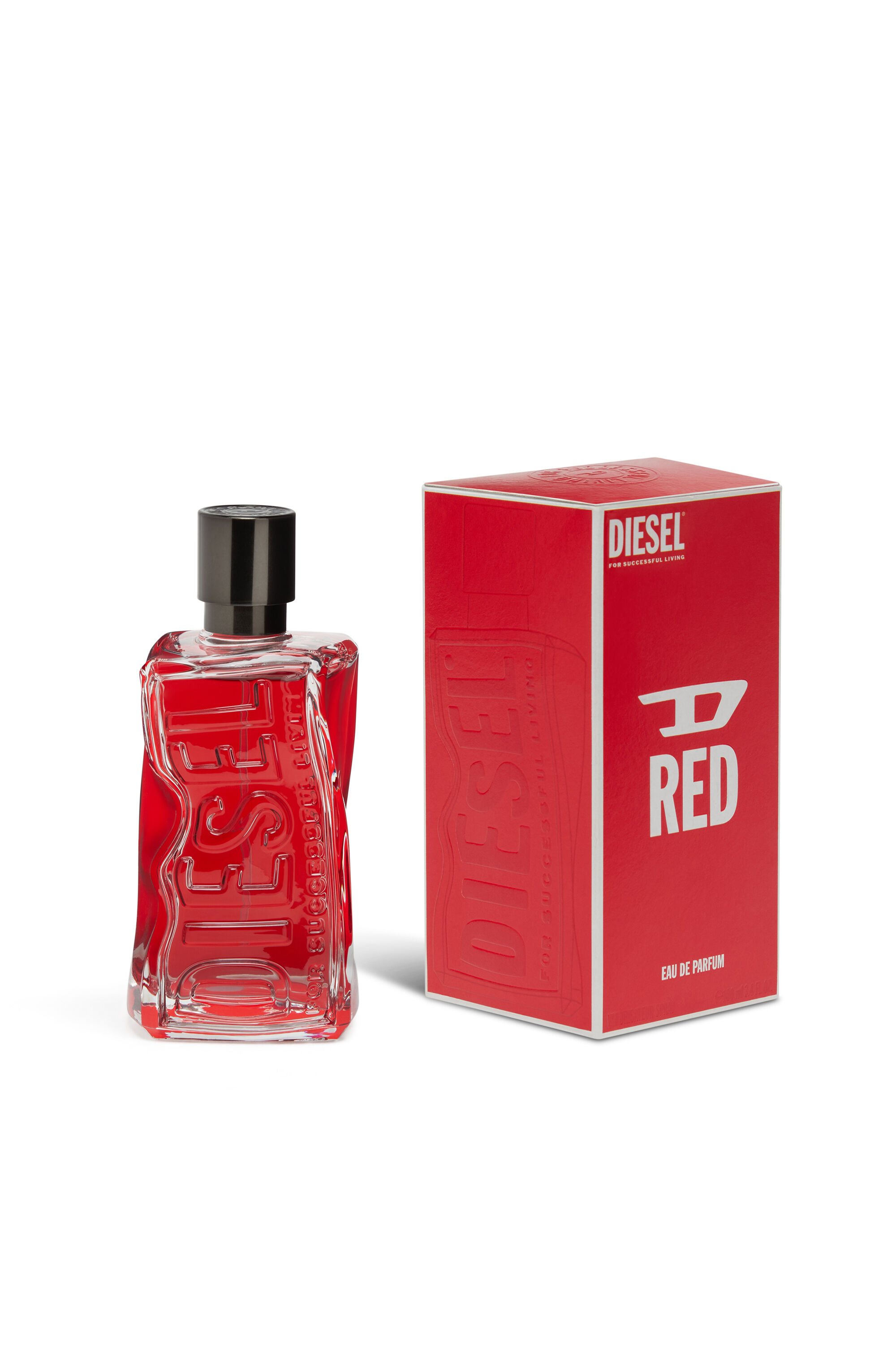 Diesel - D RED 50 ML, Herren D RED 50ml, Eau de Parfum in Rot - Image 2