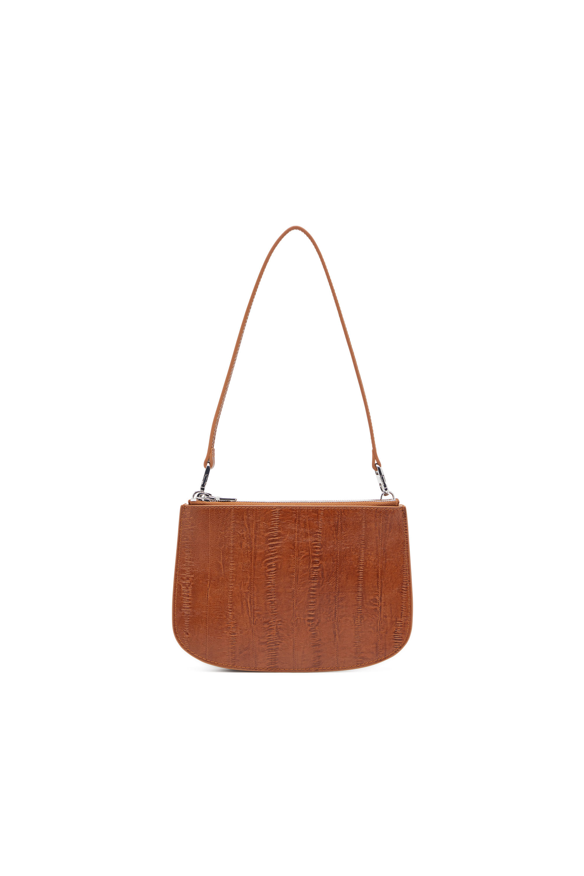 Diesel - 1DR TWIN, 1DR Twin-Borsa a spalla double-pocket in pelle stampata Donna in Marrone - 3