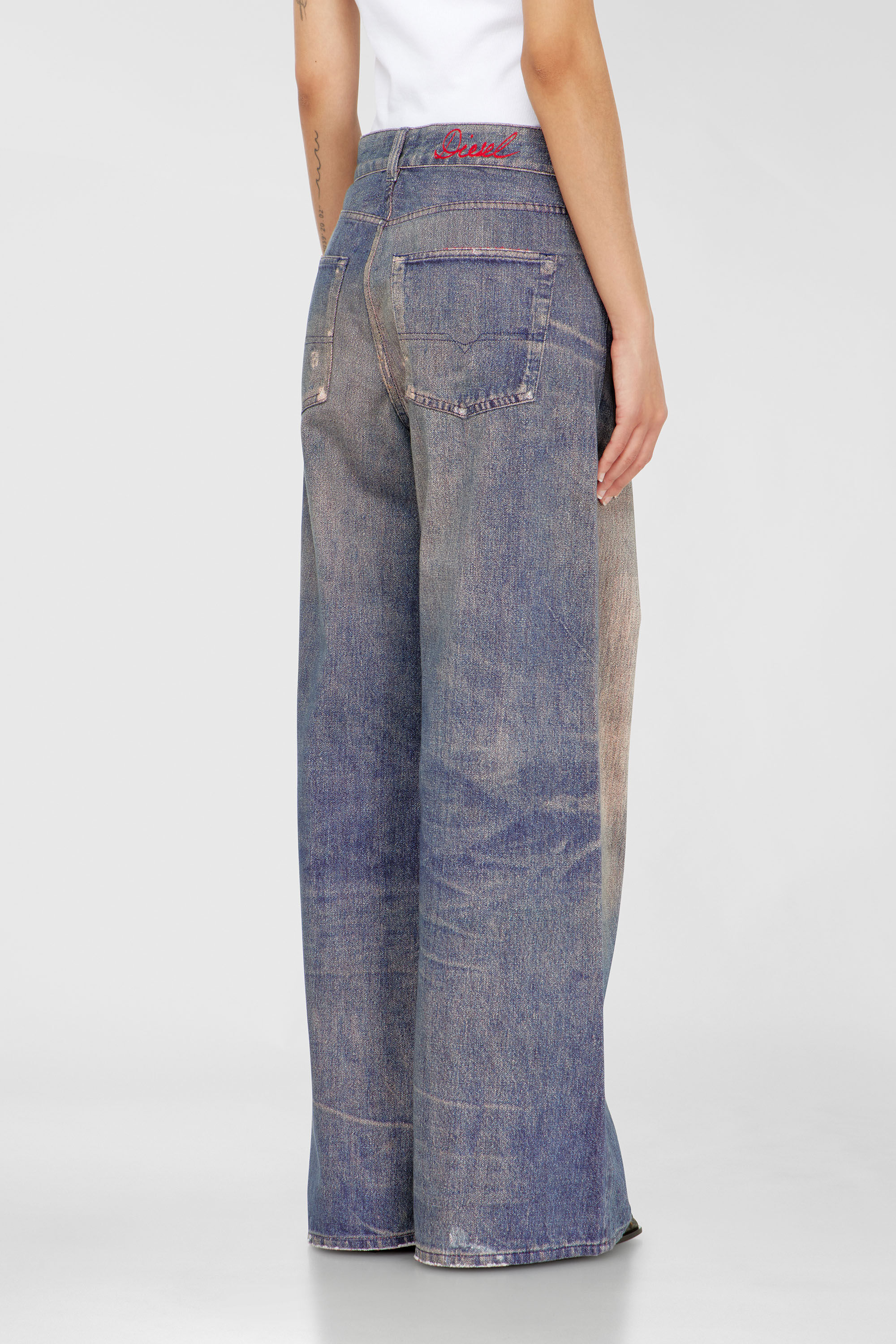 Diesel - Damen Relaxed Jeans 1996 D-Sire 09P95, Dunkelblau - 5