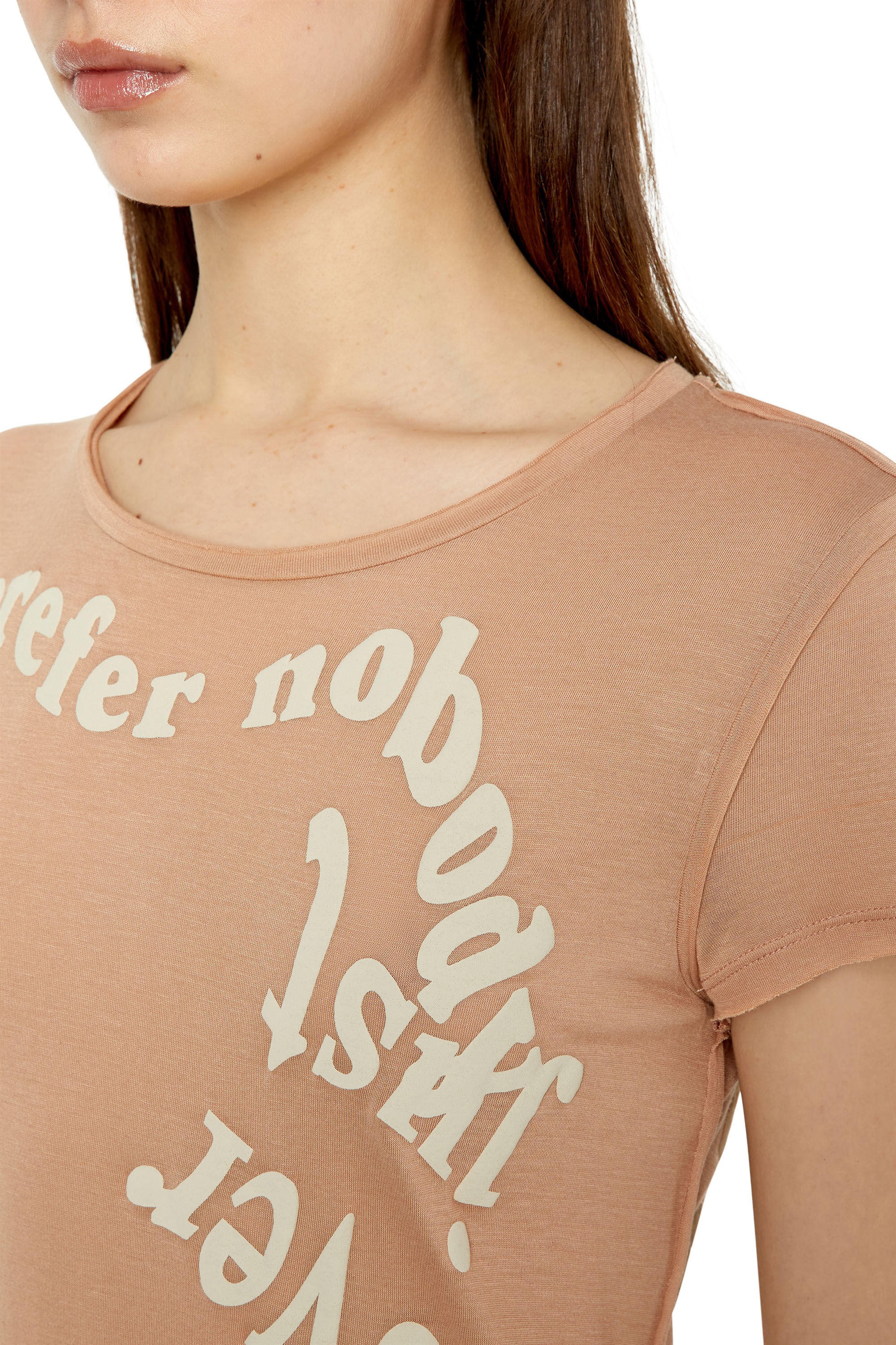 Diesel - T-UNCUTIE-RAW, Rose Poudré - Image 5