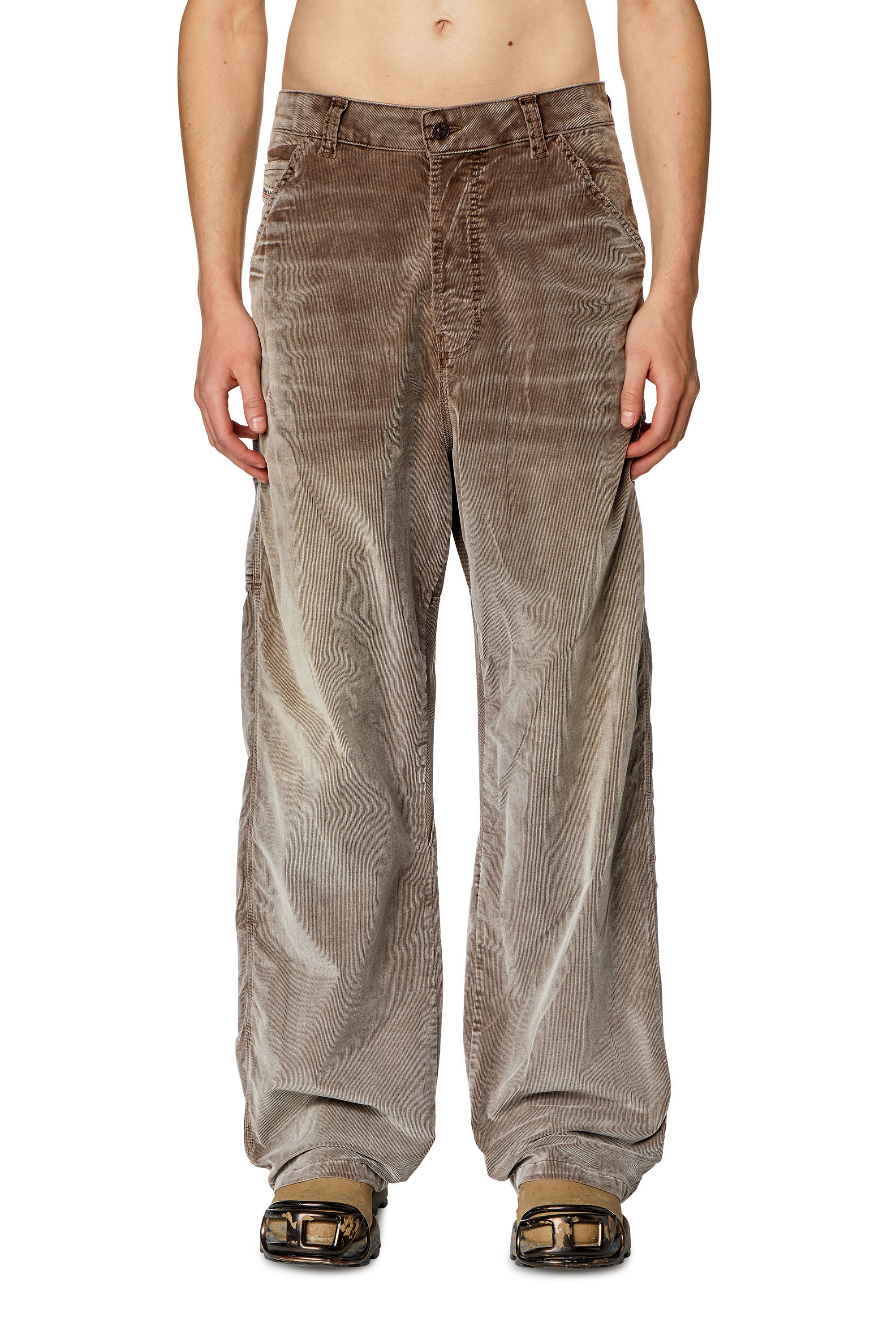 Diesel - Straight Jeans D-Livery 068JF, Marron - Image 3