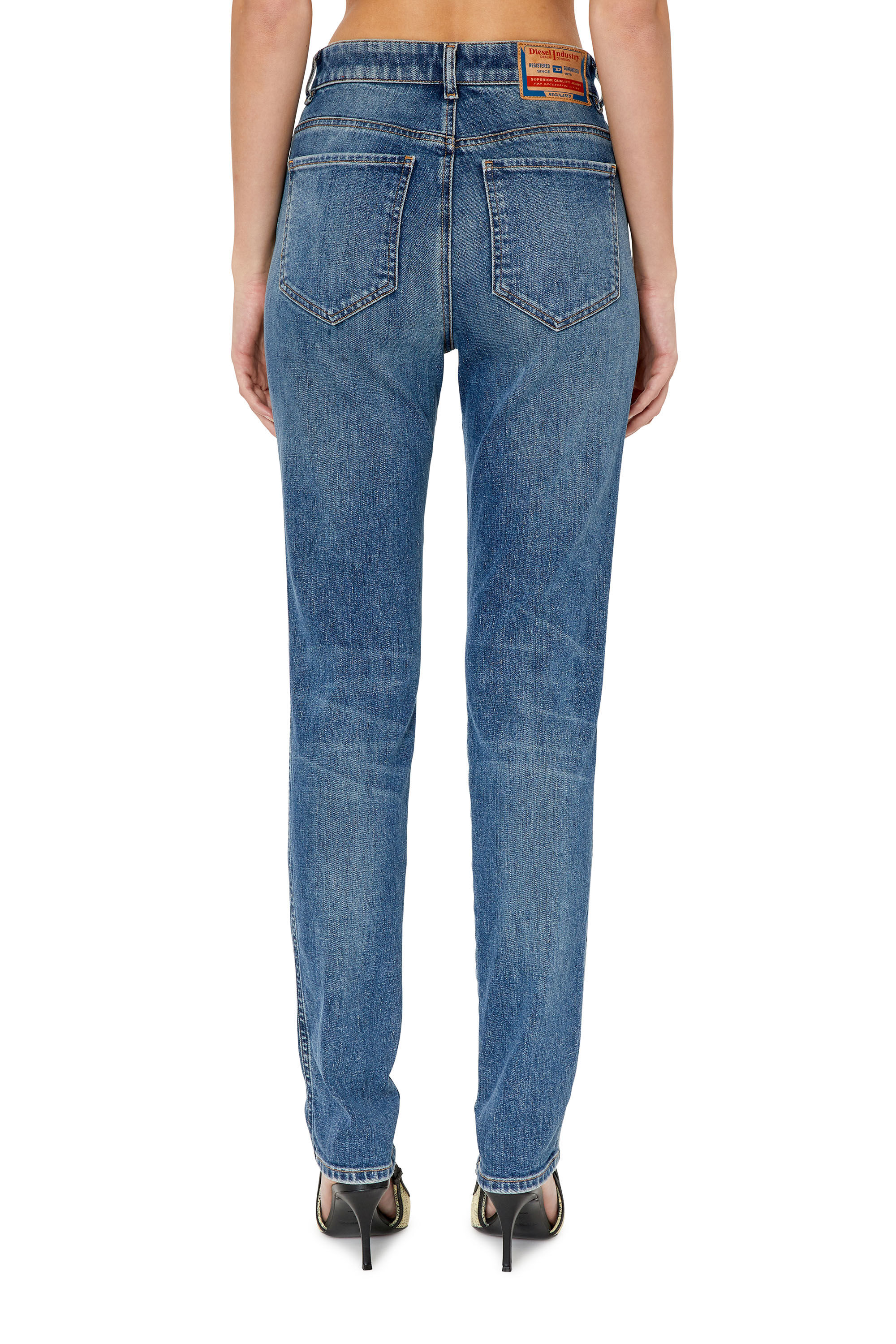 Diesel - Straight Jeans 1994 09E72, Blu medio - Image 4