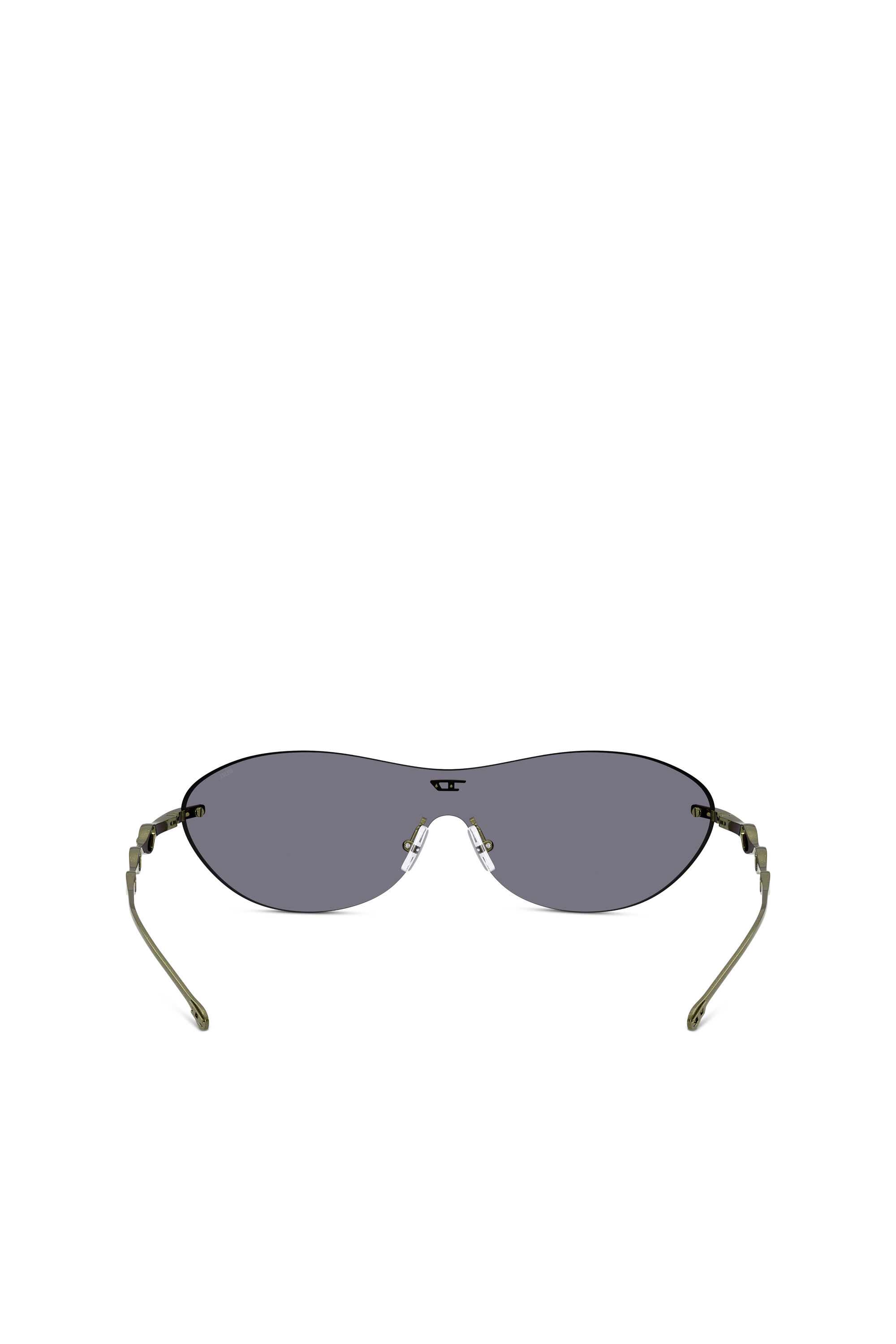 Diesel - 0DL1006 SIZE 35, Unisex Ovale Sonnenbrille in Grün - 3