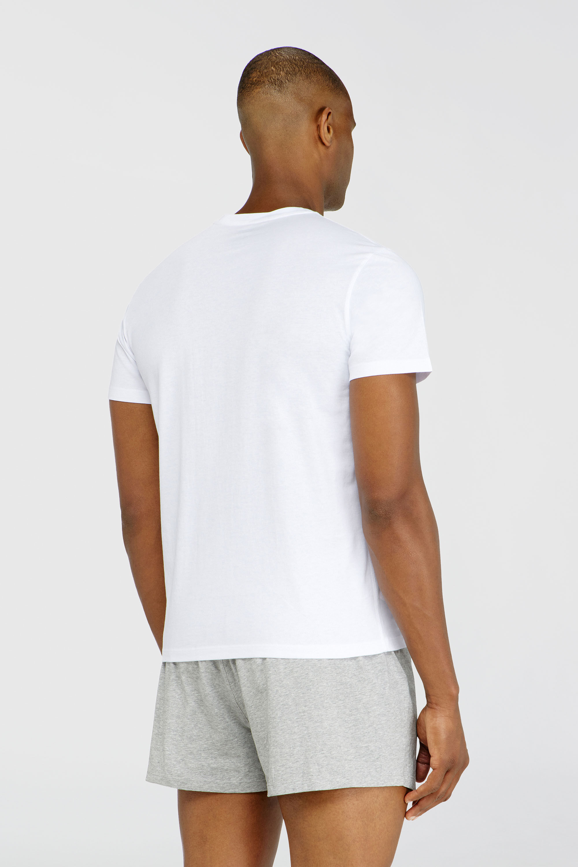 Diesel - RANDAL-D-CORE-3PACK, Herren Set aus 3 T-Shirts aus Baumwolle in Wei&szlig; - 4