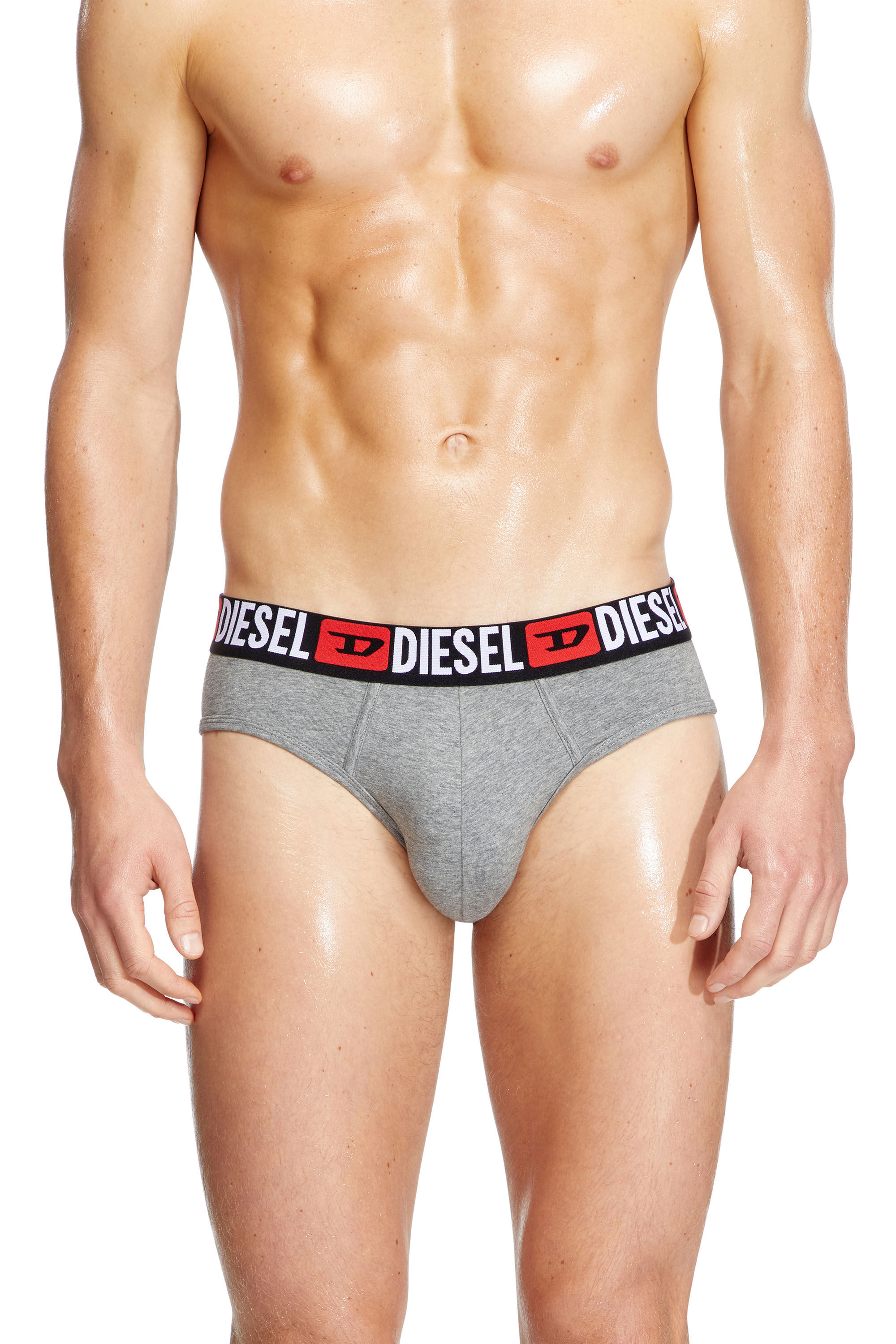 Diesel - UMBR-ANDRETHREEPACK, Lot de trois slips unis Homme in Polychrome - 3
