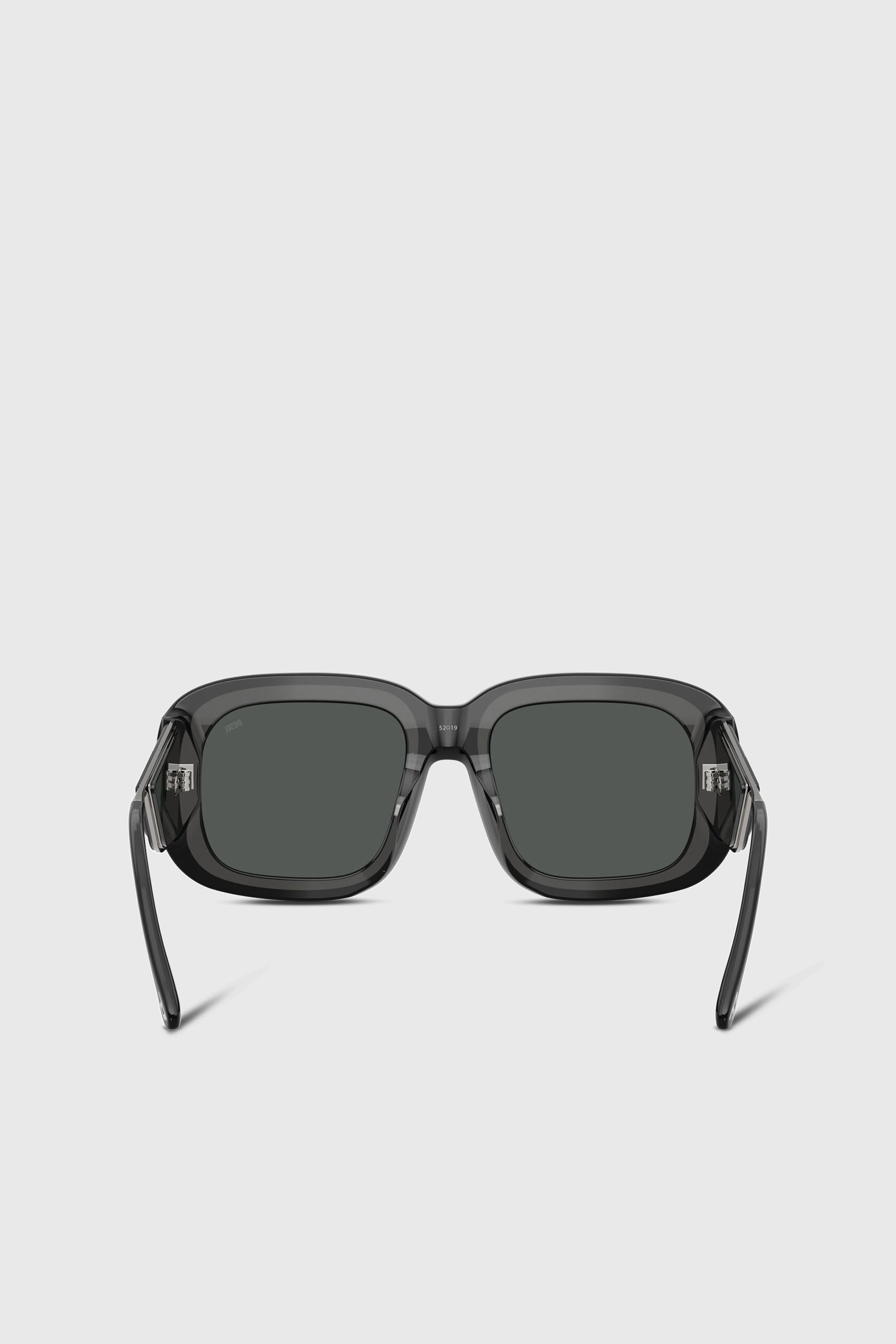 Diesel - 0DL2015U, Occhiali da sole quadrati Unisex in Nero - 3
