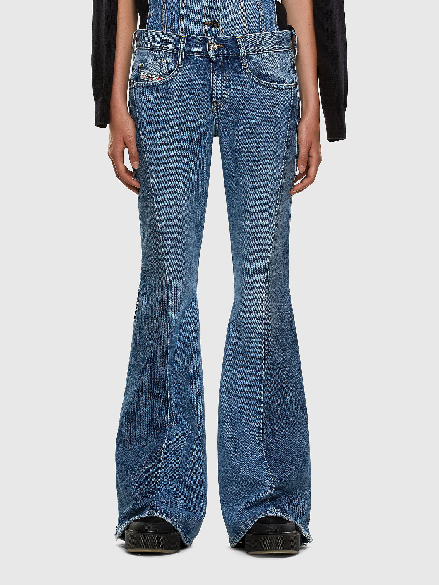 light blue jeans bootcut