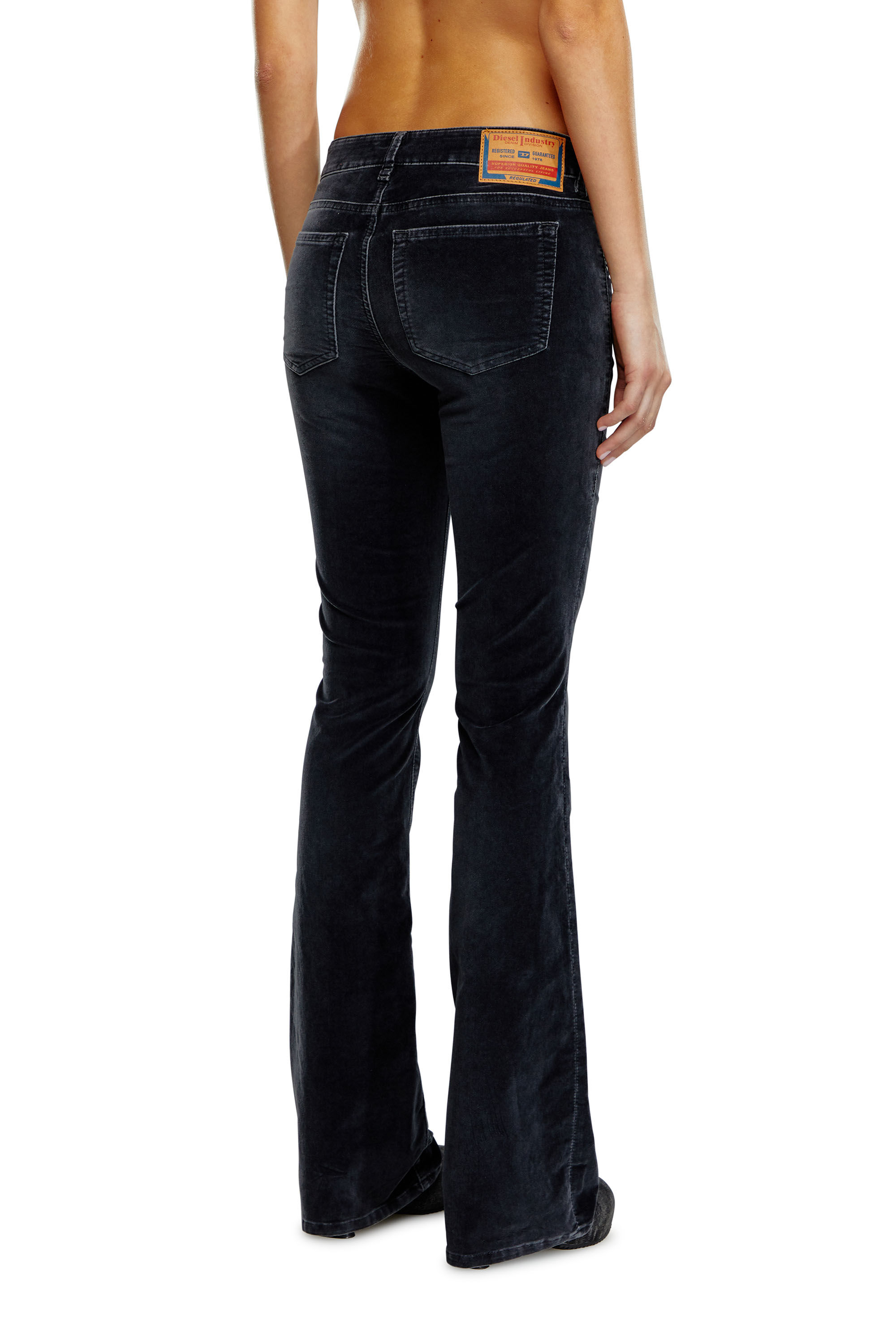 Diesel - Bootcut and Flare Jeans 1969 D-Ebbey 003HL, Nero - Image 4