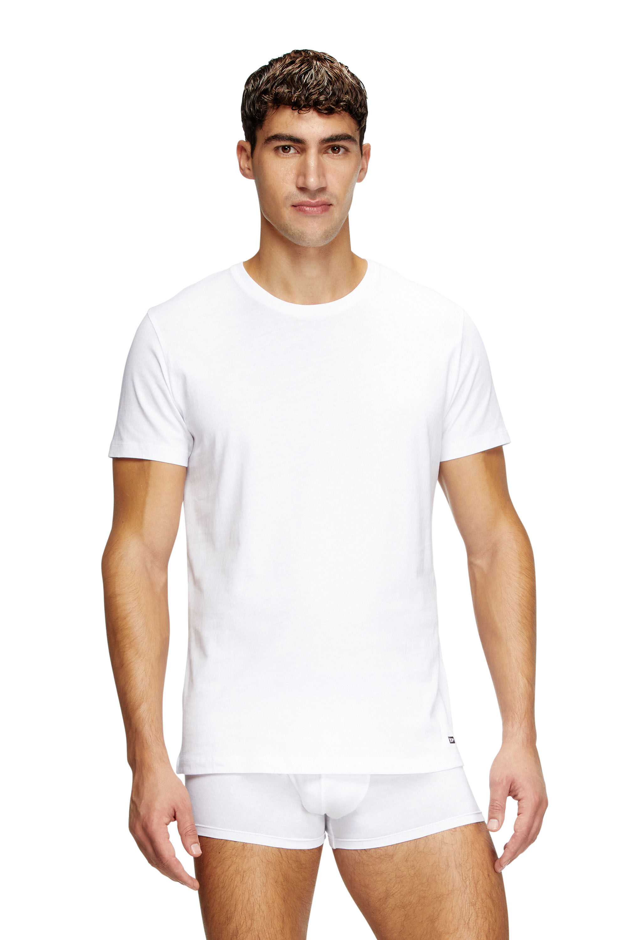 Diesel - RANDAL-D-BOX-3PACK, Herren T-Shirts im Dreierpack in Weiß - 3