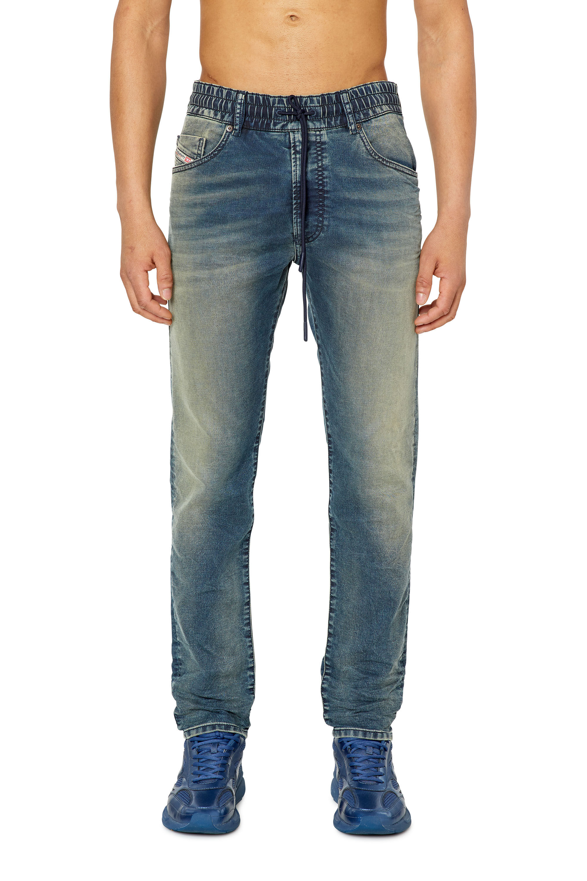 Diesel - Krooley JoggJeans® 068DS Tapered, Medium blue - Image 3