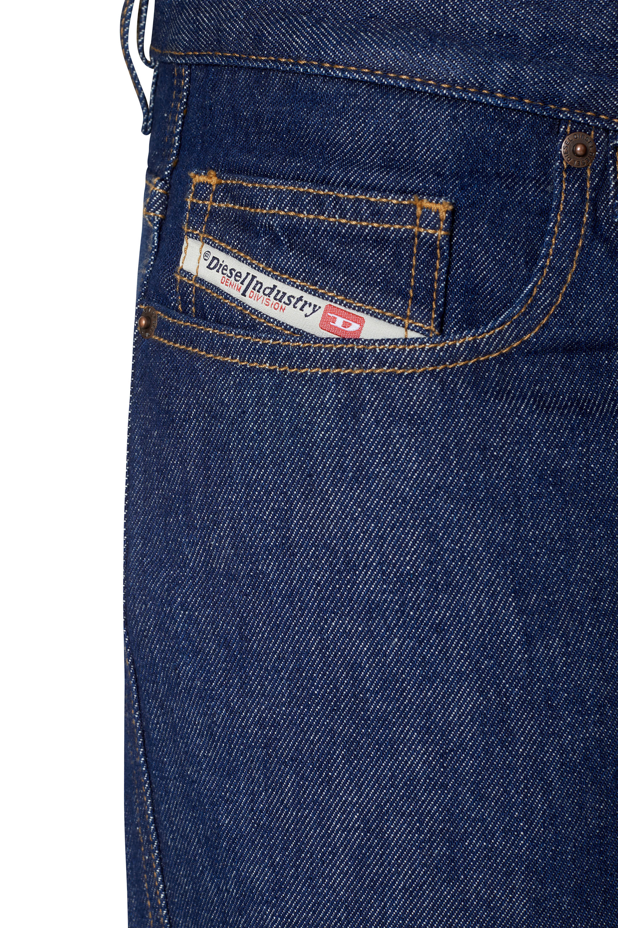 Diesel - Straight Jeans 2020 D-Viker Z9B85, Bleu Foncé - Image 6